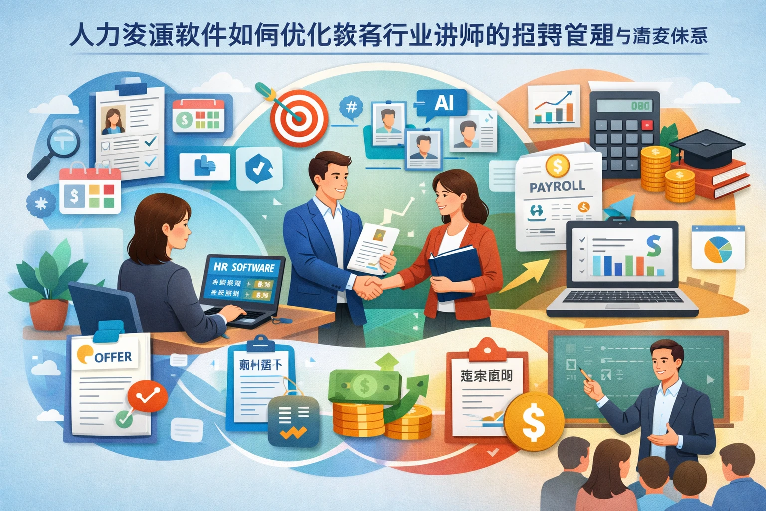 人力资源软件如何优化教育行业讲师的招聘管理与薪资体系