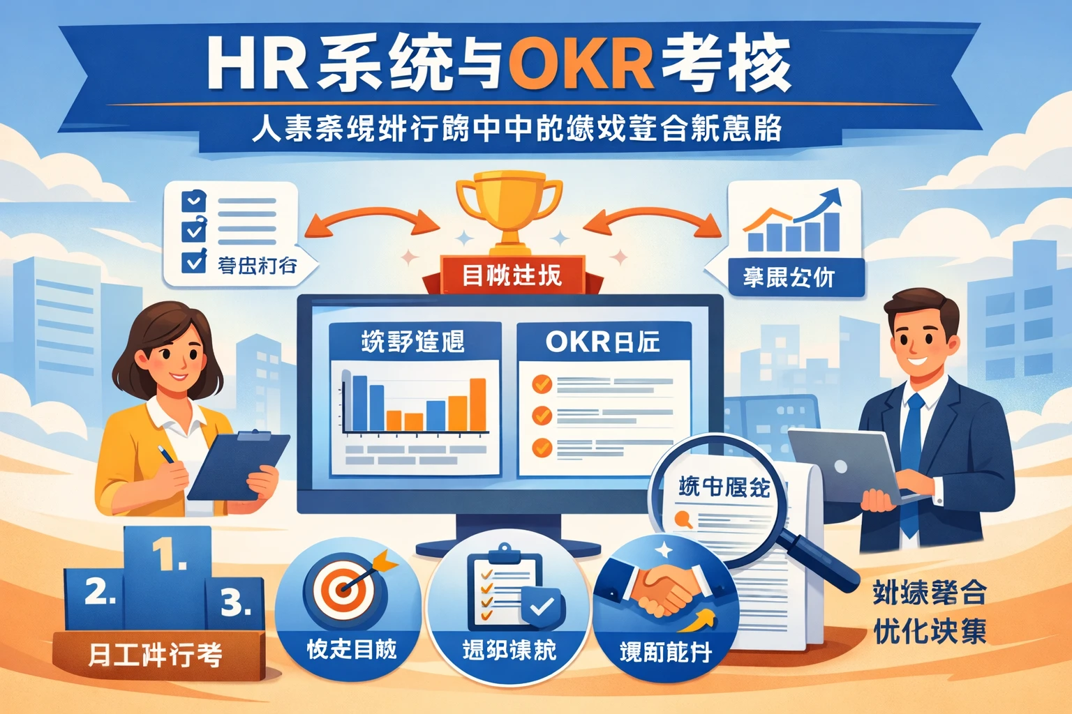 HR系统与OKR考核：人事系统排行榜中的绩效整合新思路