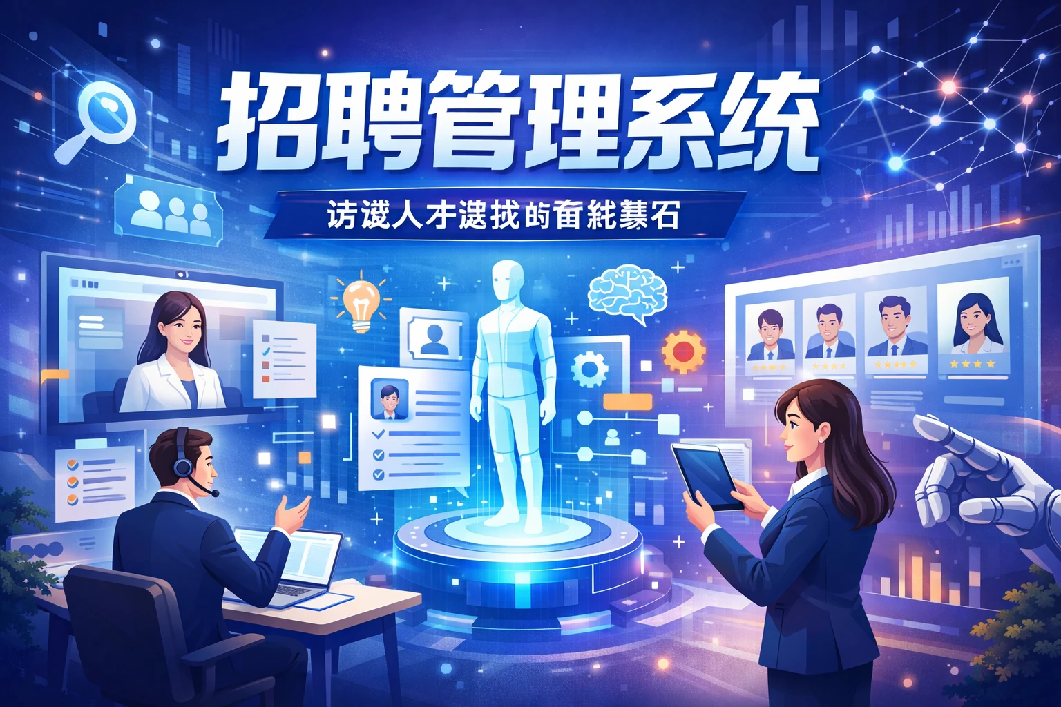 招聘管理系统：访谈人才选拔的智能基石