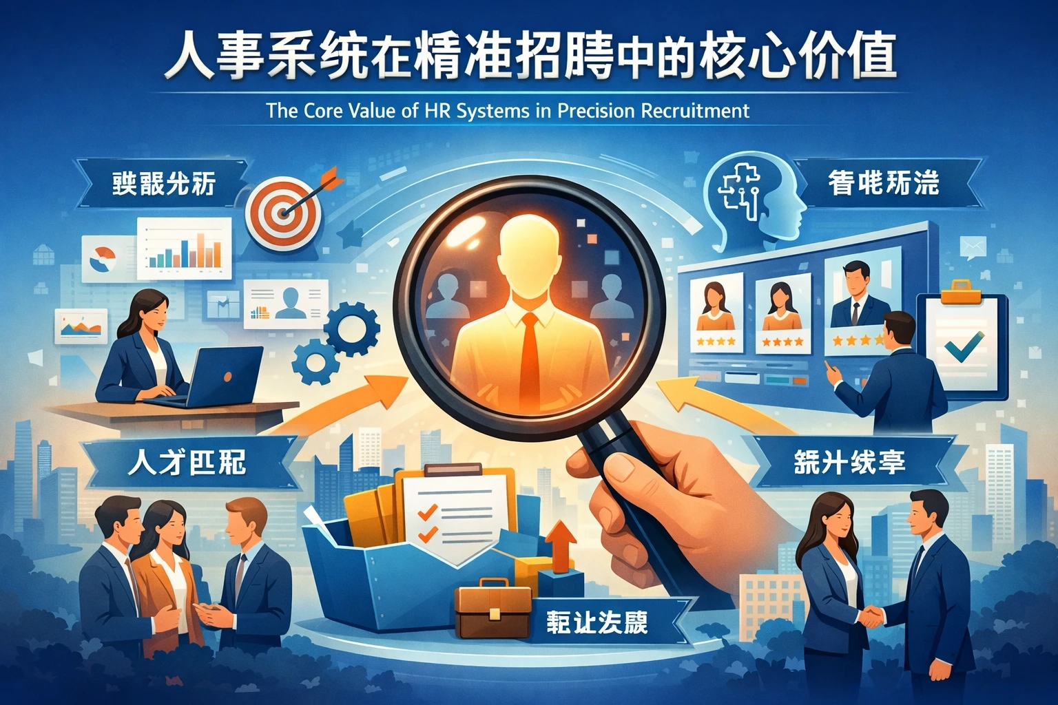 人事系统在精准招聘中的核心价值