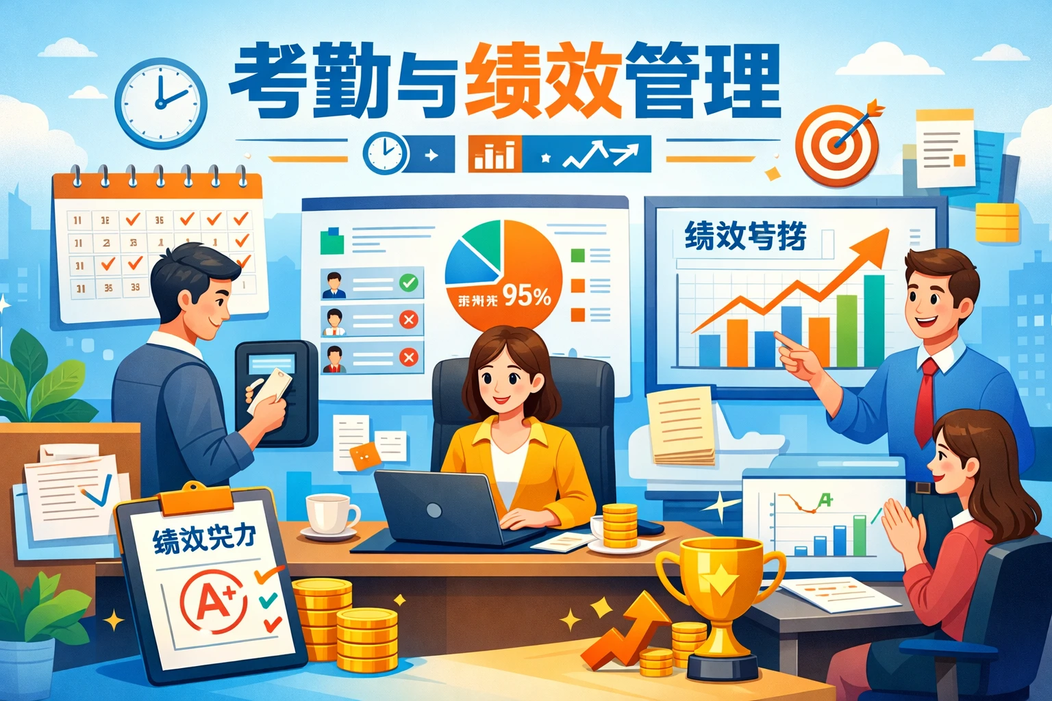 考勤与绩效管理