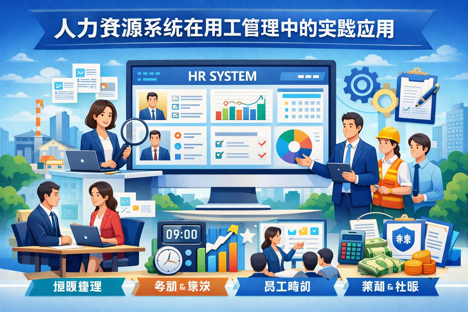 人力资源系统在用工管理中的实践应用