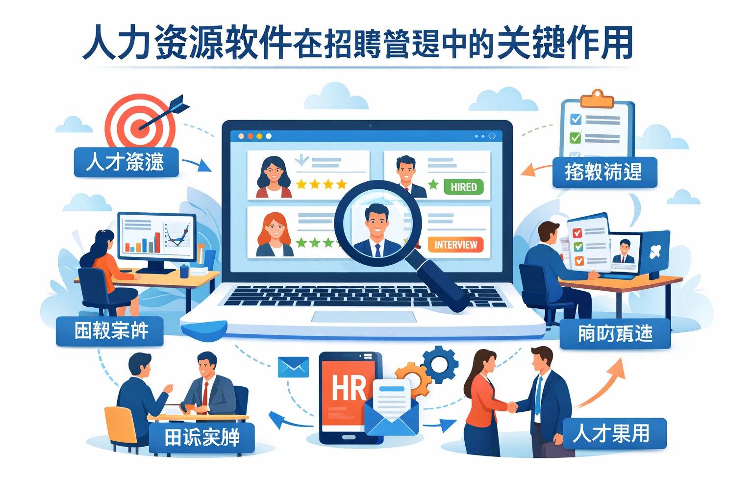 人力资源软件在招聘管理中的关键作用
