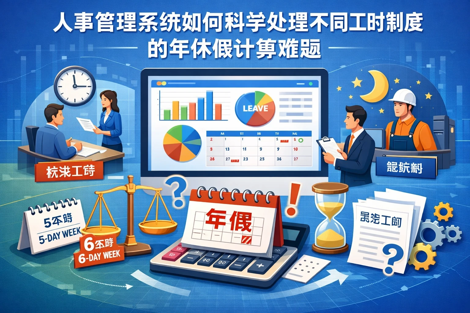 人事管理系统如何科学处理不同工时制度的年休假计算难题
