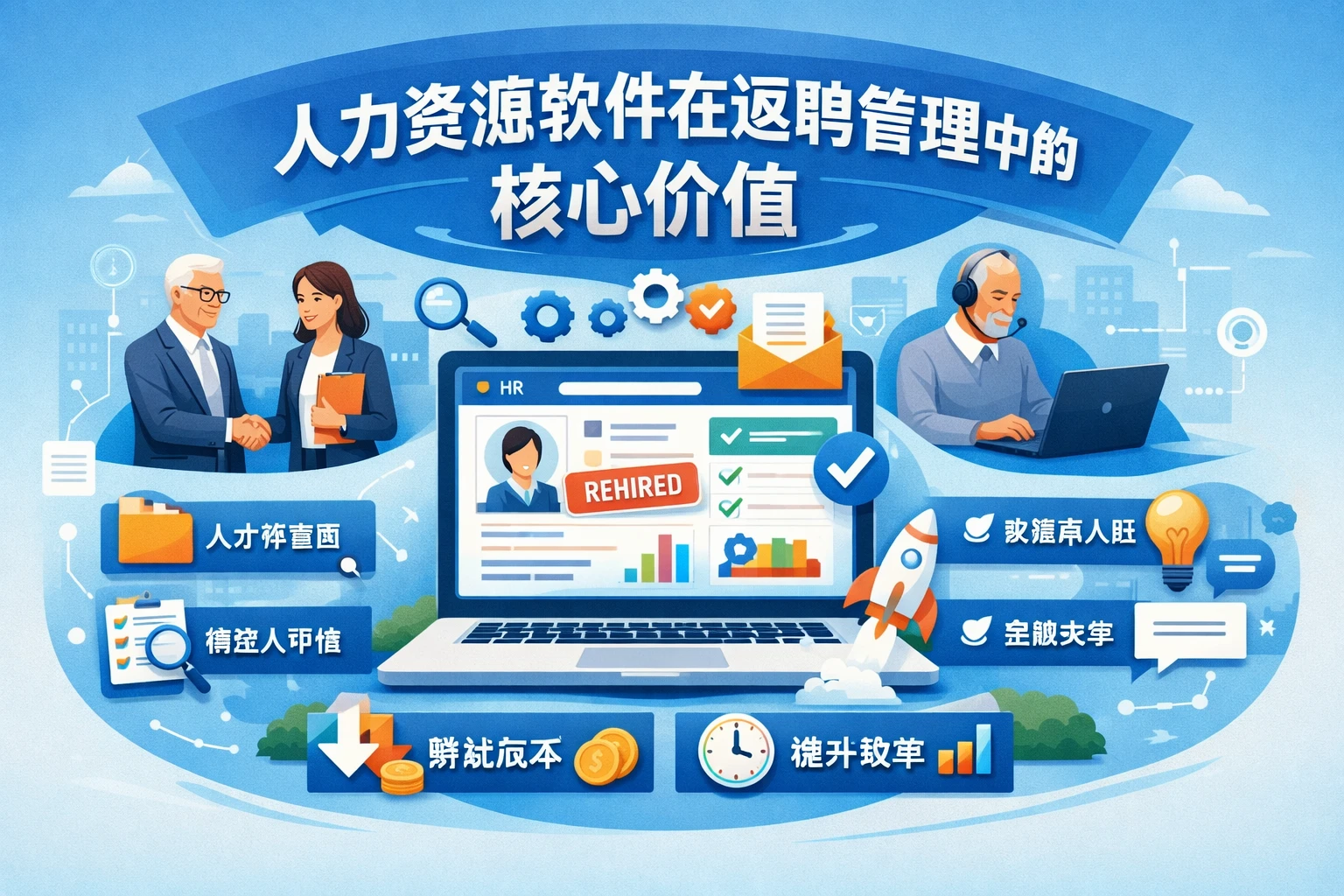 人力资源软件在返聘管理中的核心价值