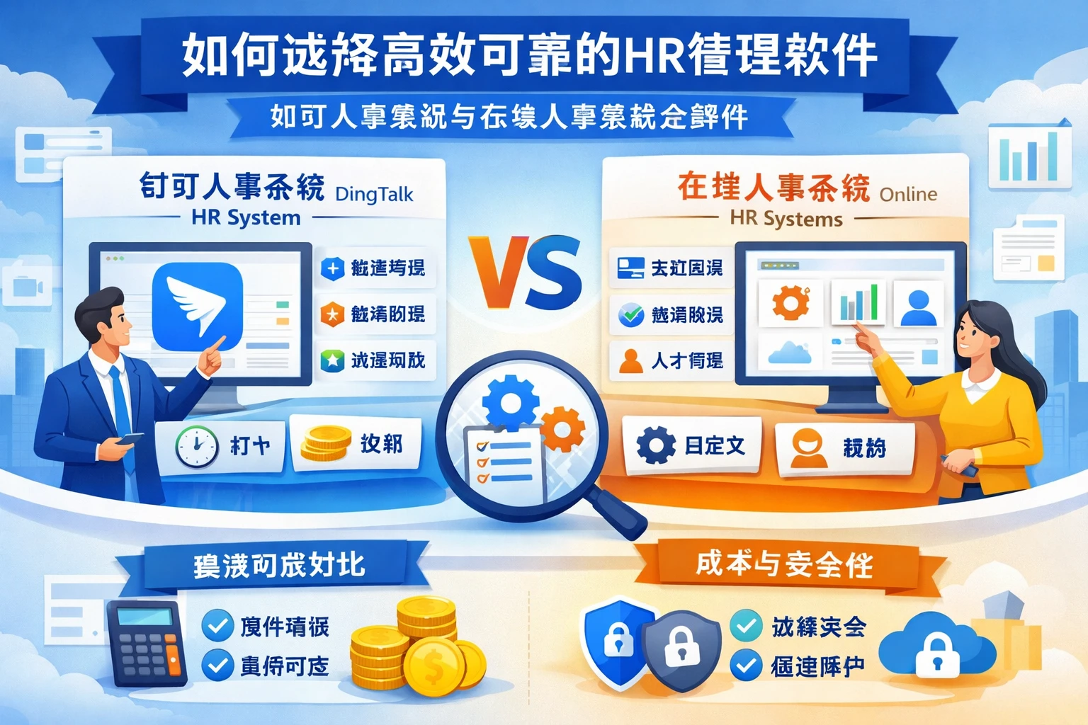 如何选择高效可靠的HR管理软件：钉钉人事系统与在线人事系统全解析