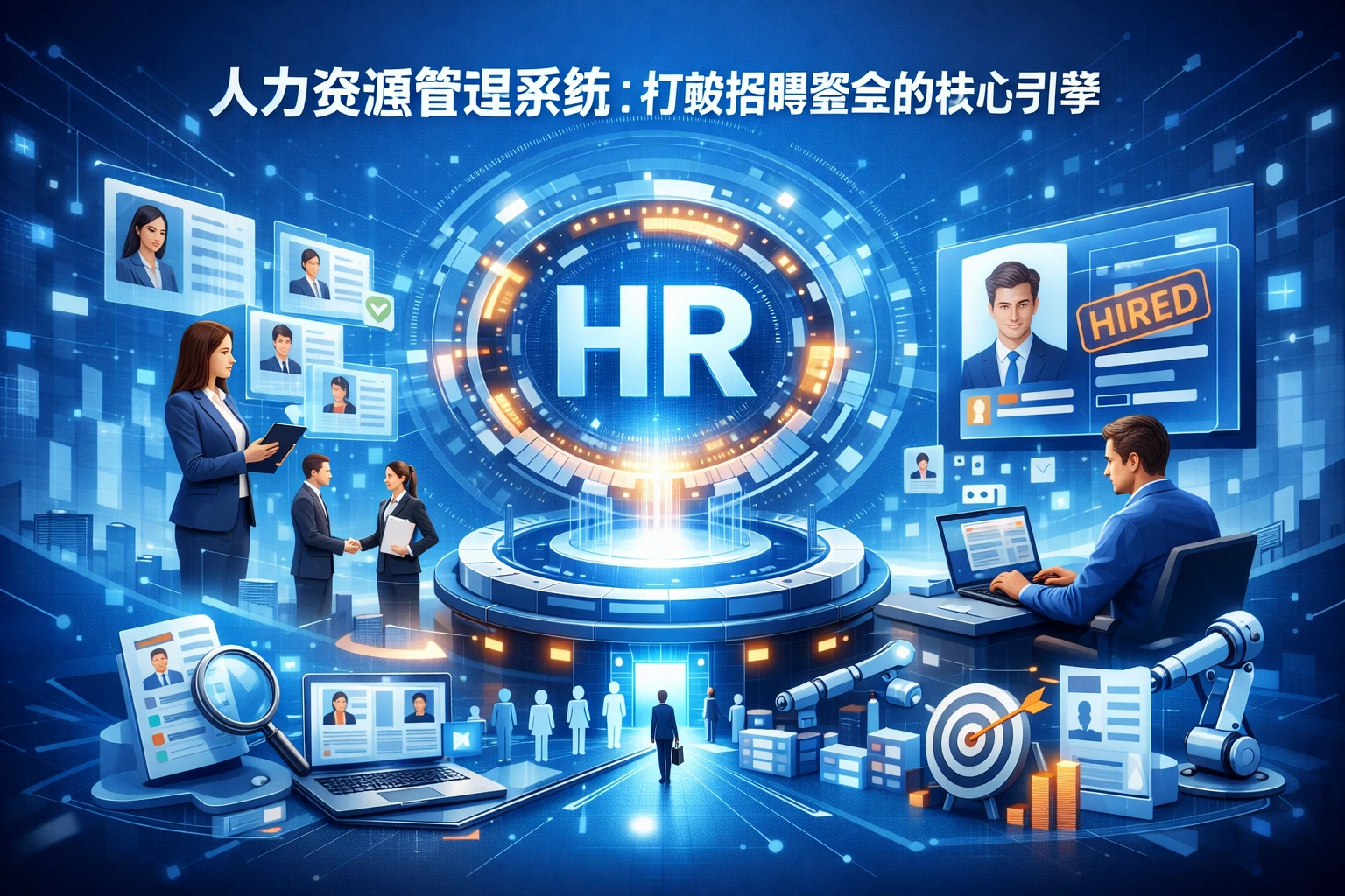人力资源管理系统：打破招聘壁垒的核心引擎