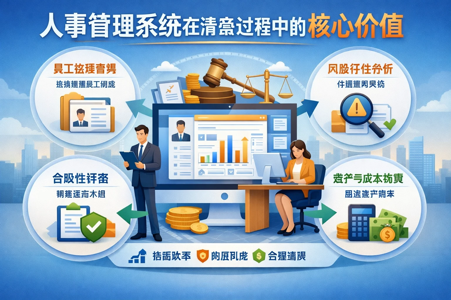人事管理系统在清盘过程中的核心价值