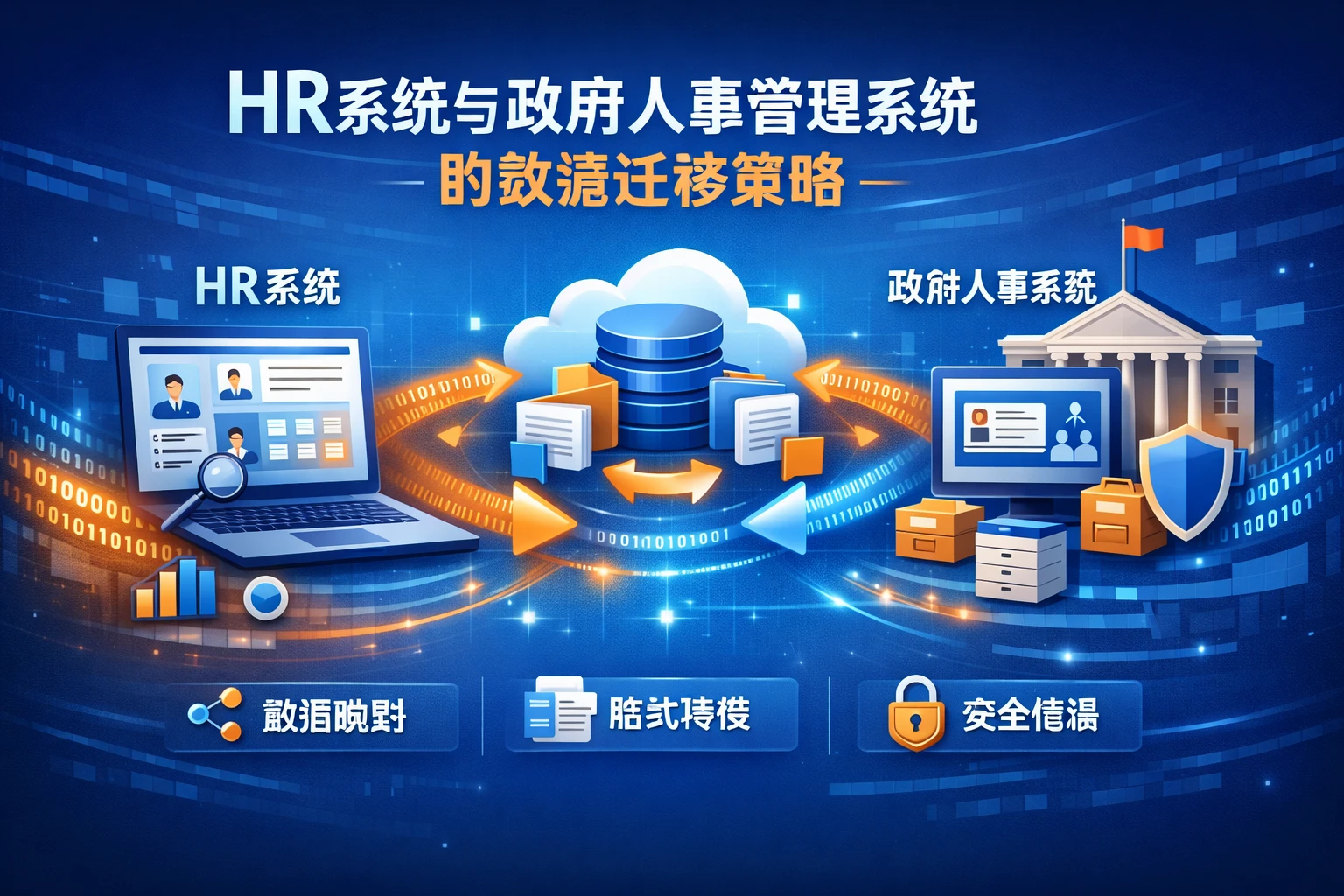 HR系统与政府人事管理系统的数据迁移策略