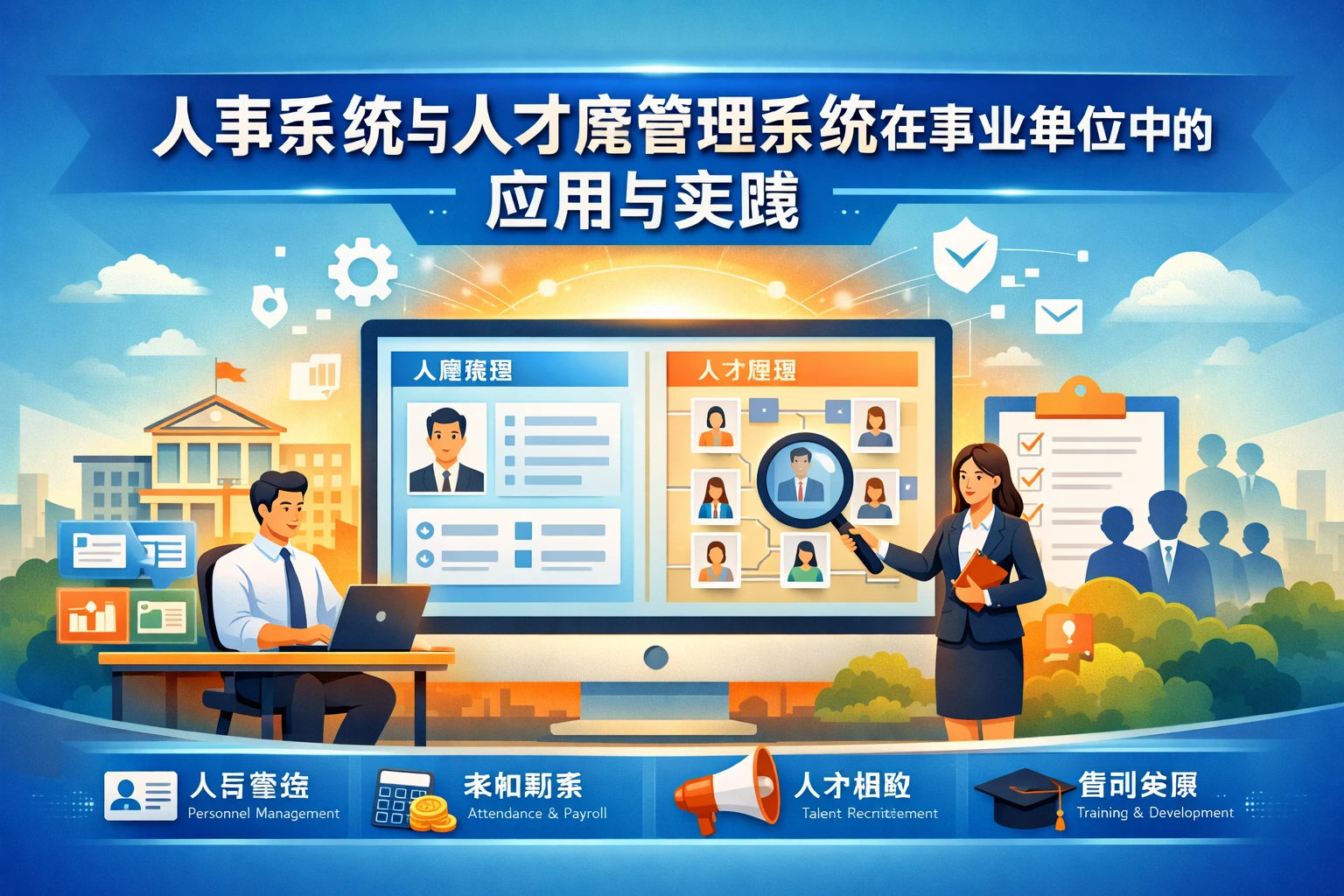 人事系统与人才库管理系统在事业单位中的应用与实践