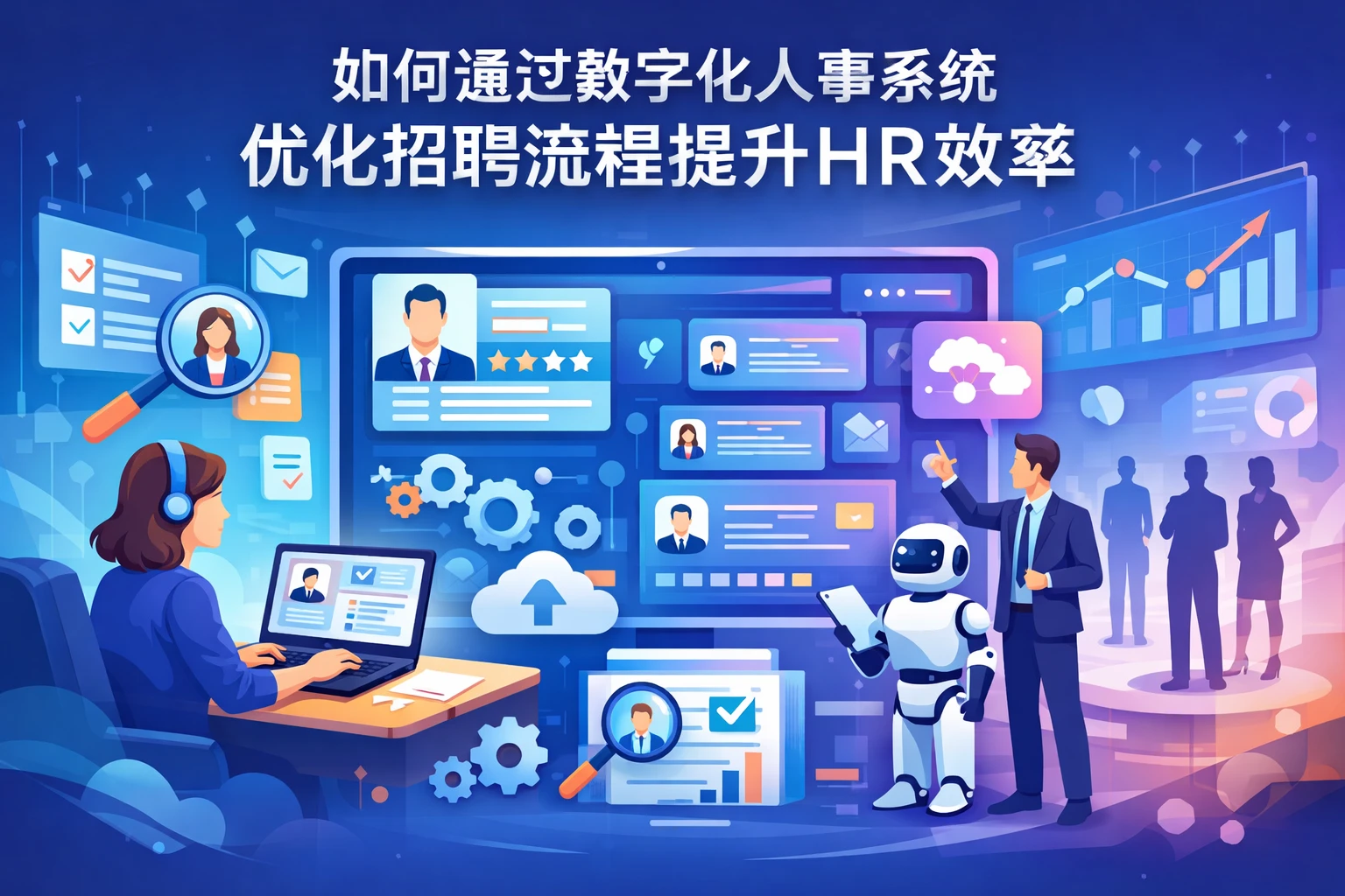 如何通过数字化人事系统优化招聘流程提升HR效率