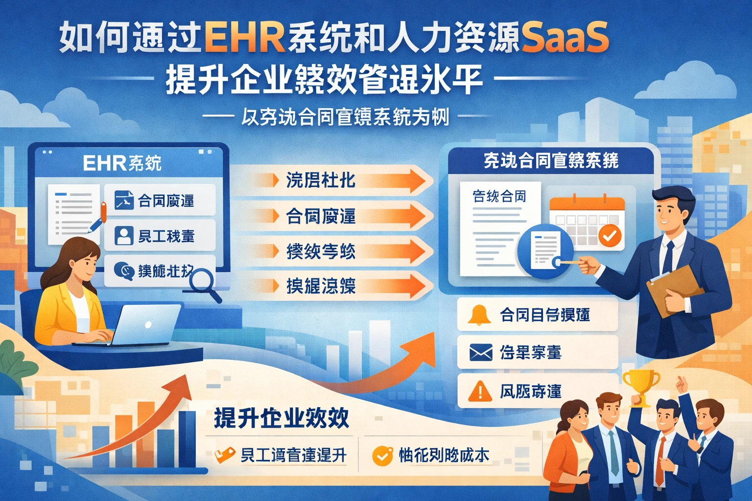 如何通过EHR系统和人力资源SaaS提升企业绩效管理水平——以劳动合同管理系统为例