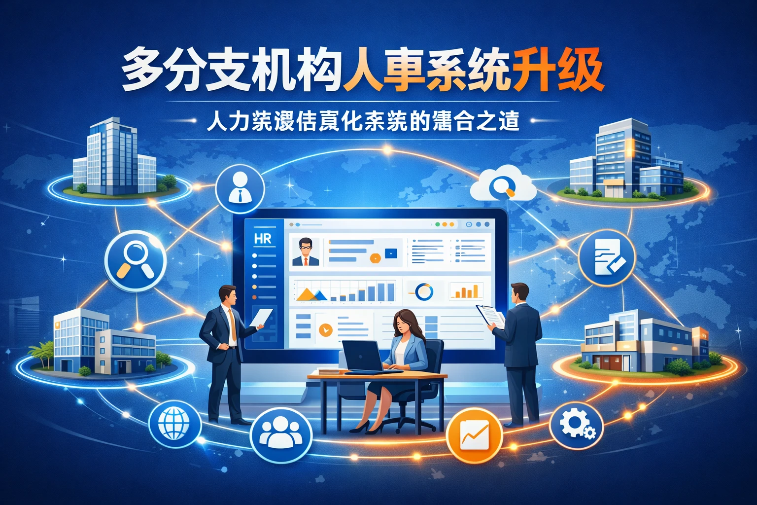 多分支机构人事系统升级:人力资源信息化系统的整合之道