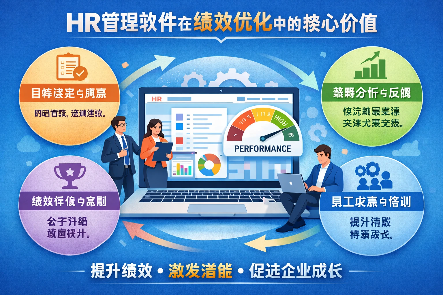 HR管理软件在绩效优化中的核心价值