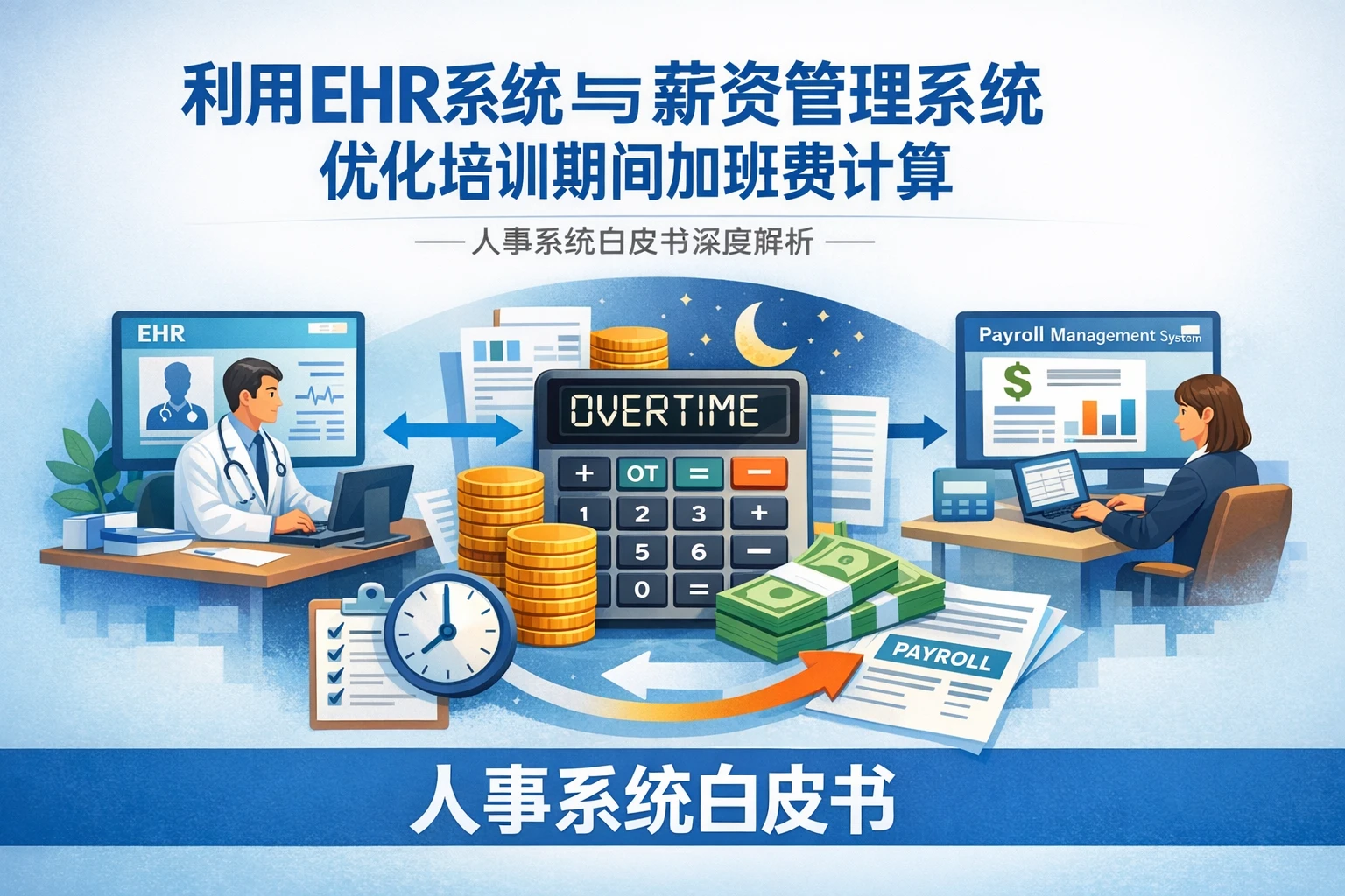 利用EHR系统与薪资管理系统优化培训期间加班费计算——人事系统白皮书深度解析