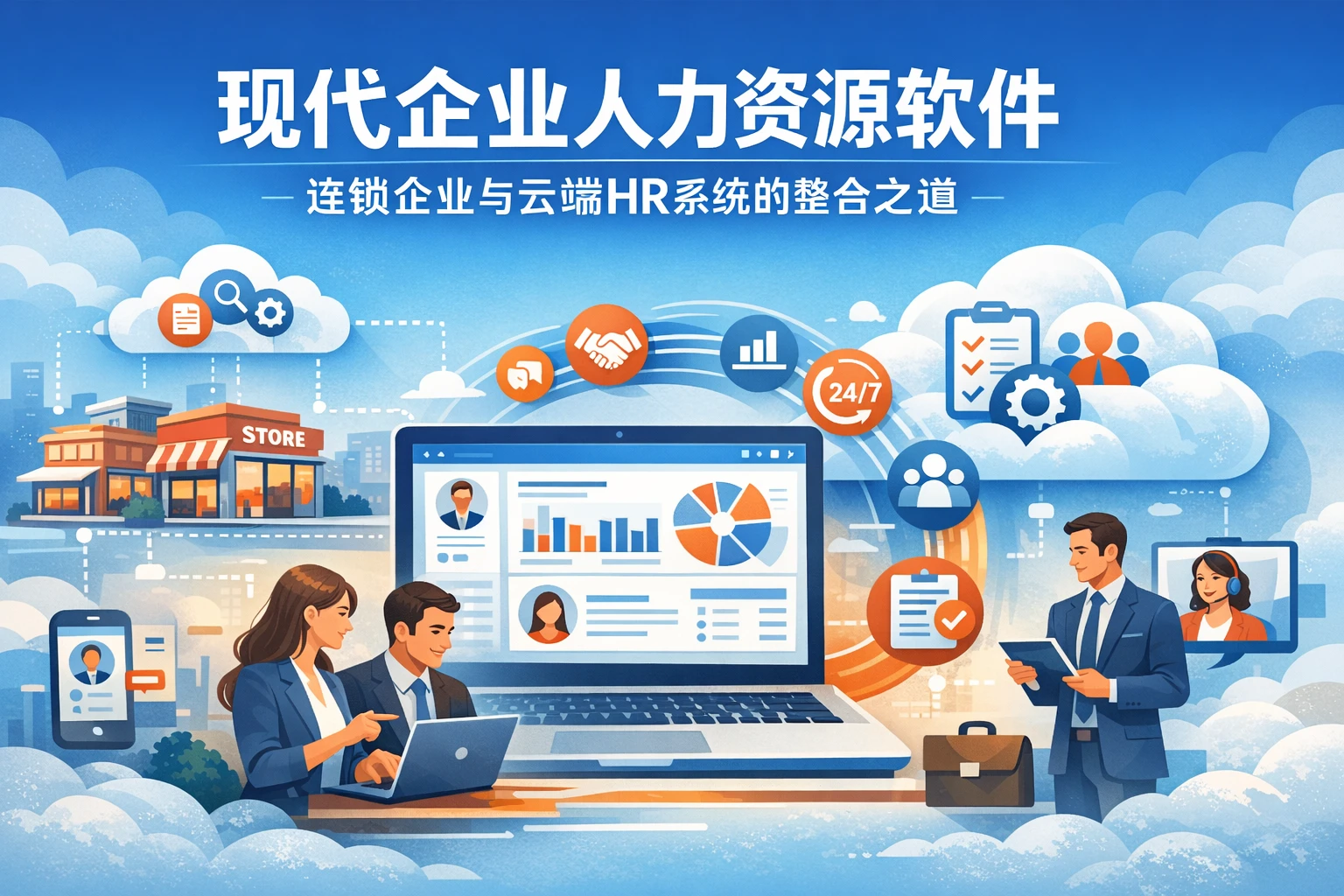 现代企业人力资源软件：连锁企业与云端HR系统的整合之道