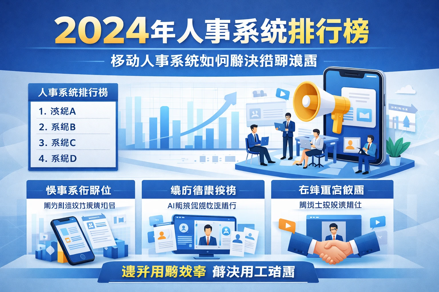 2024年人事系统排行榜：移动人事系统如何解决招聘难题