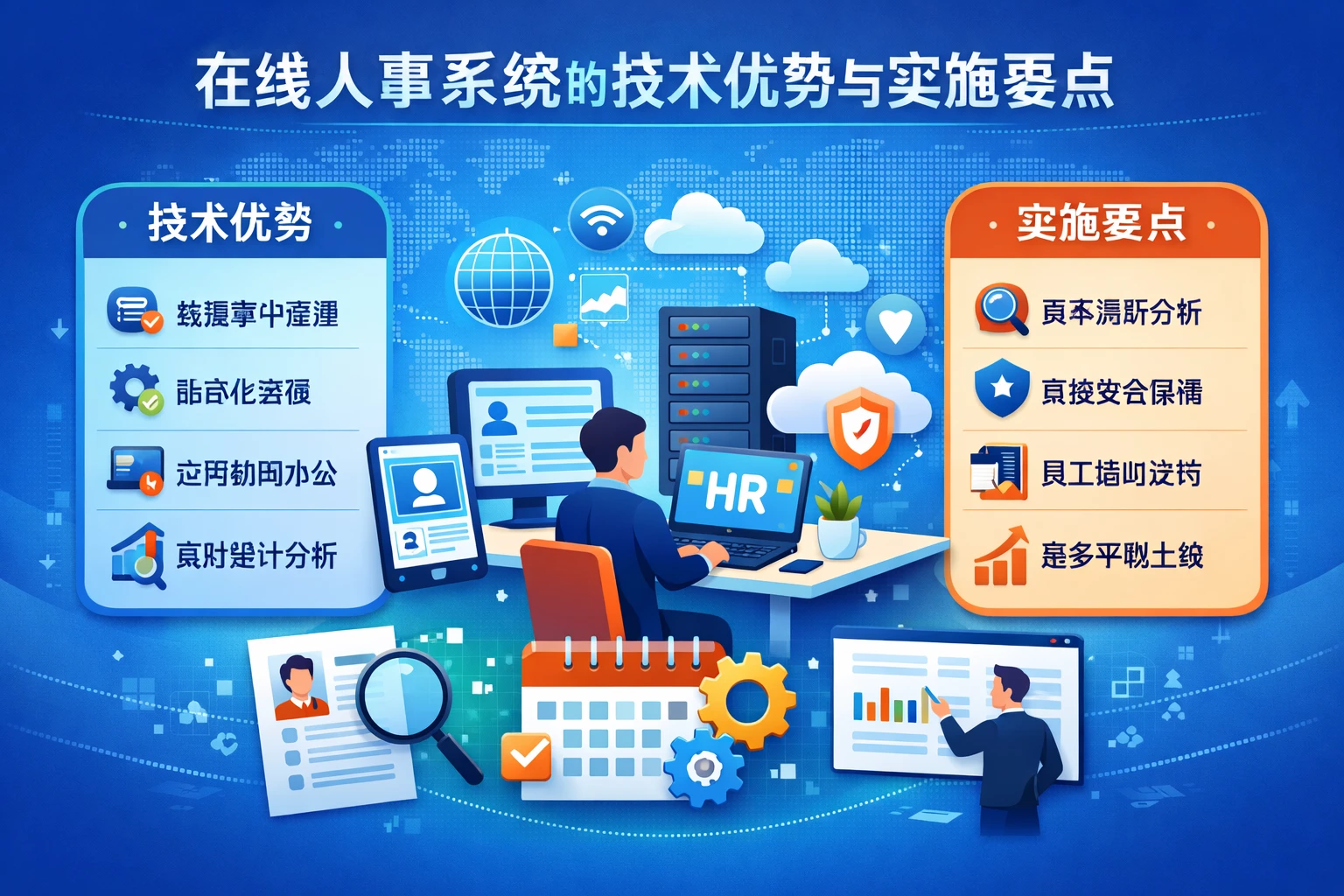 在线人事系统的技术优势与实施要点