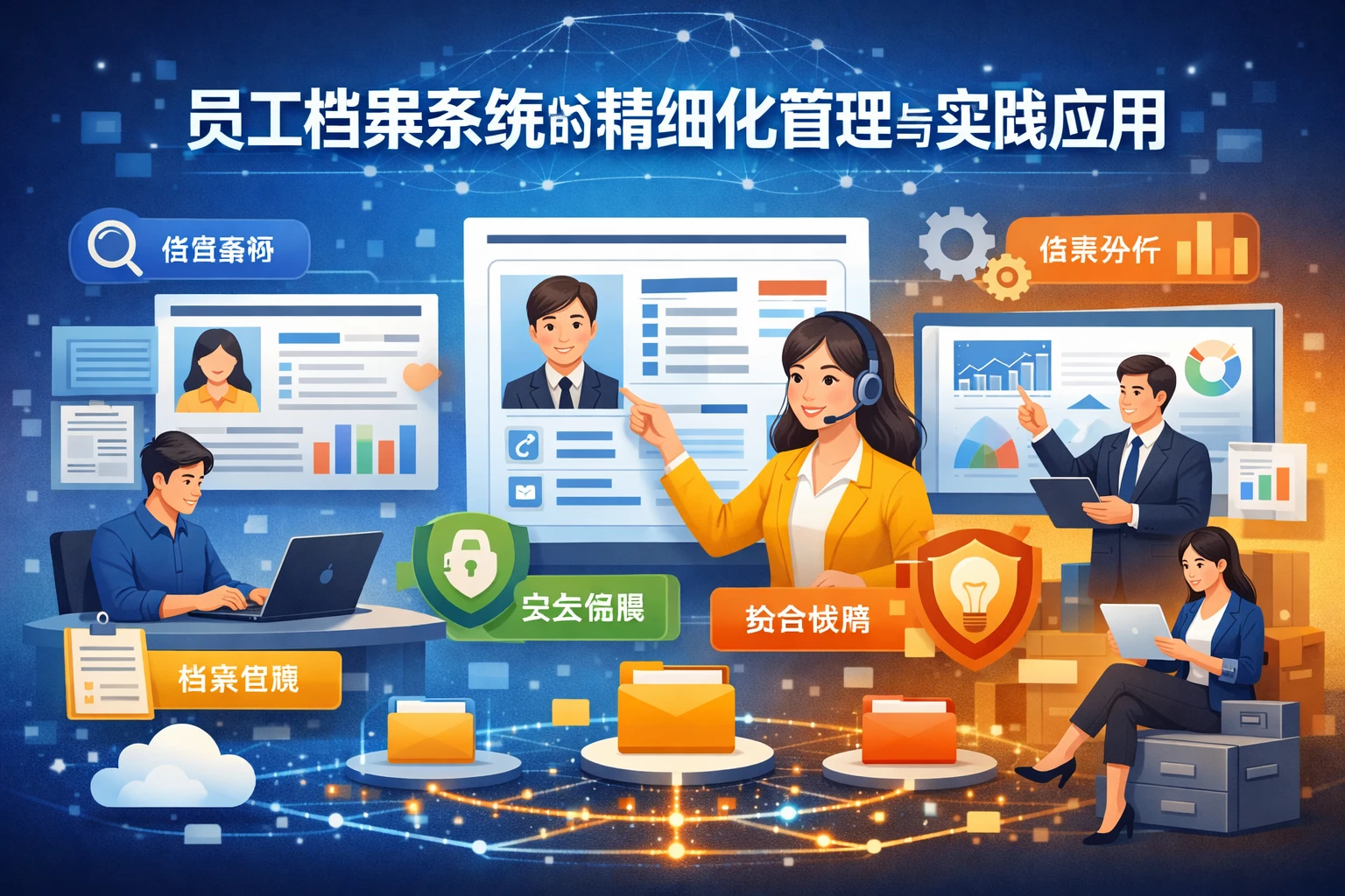 员工档案系统的精细化管理与实践应用