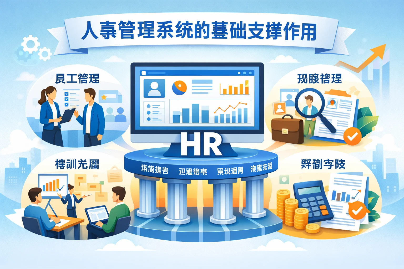 人事管理系统的基础支撑作用