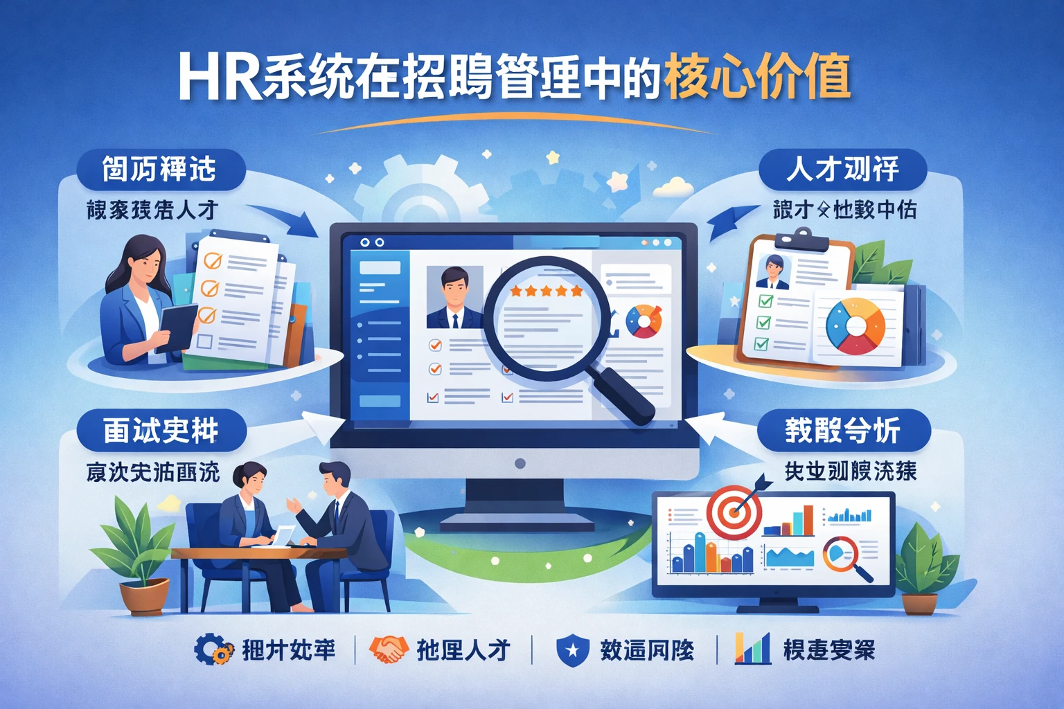 HR系统在招聘管理中的核心价值