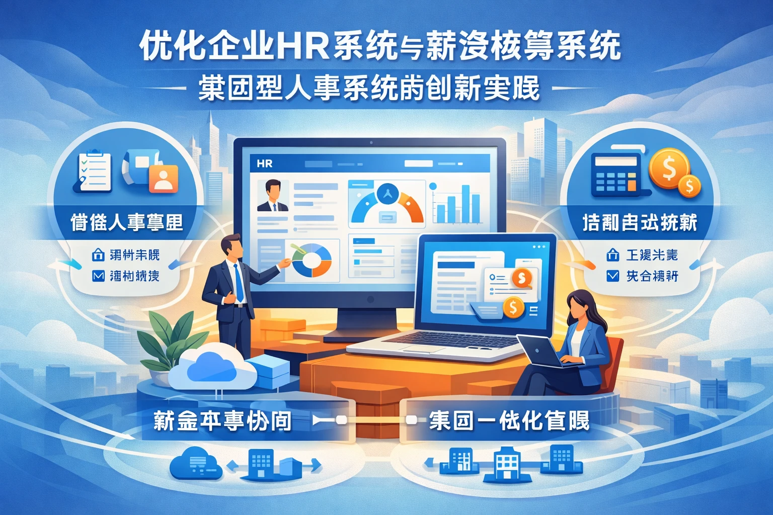 优化企业HR系统与薪资核算系统：集团型人事系统的创新实践