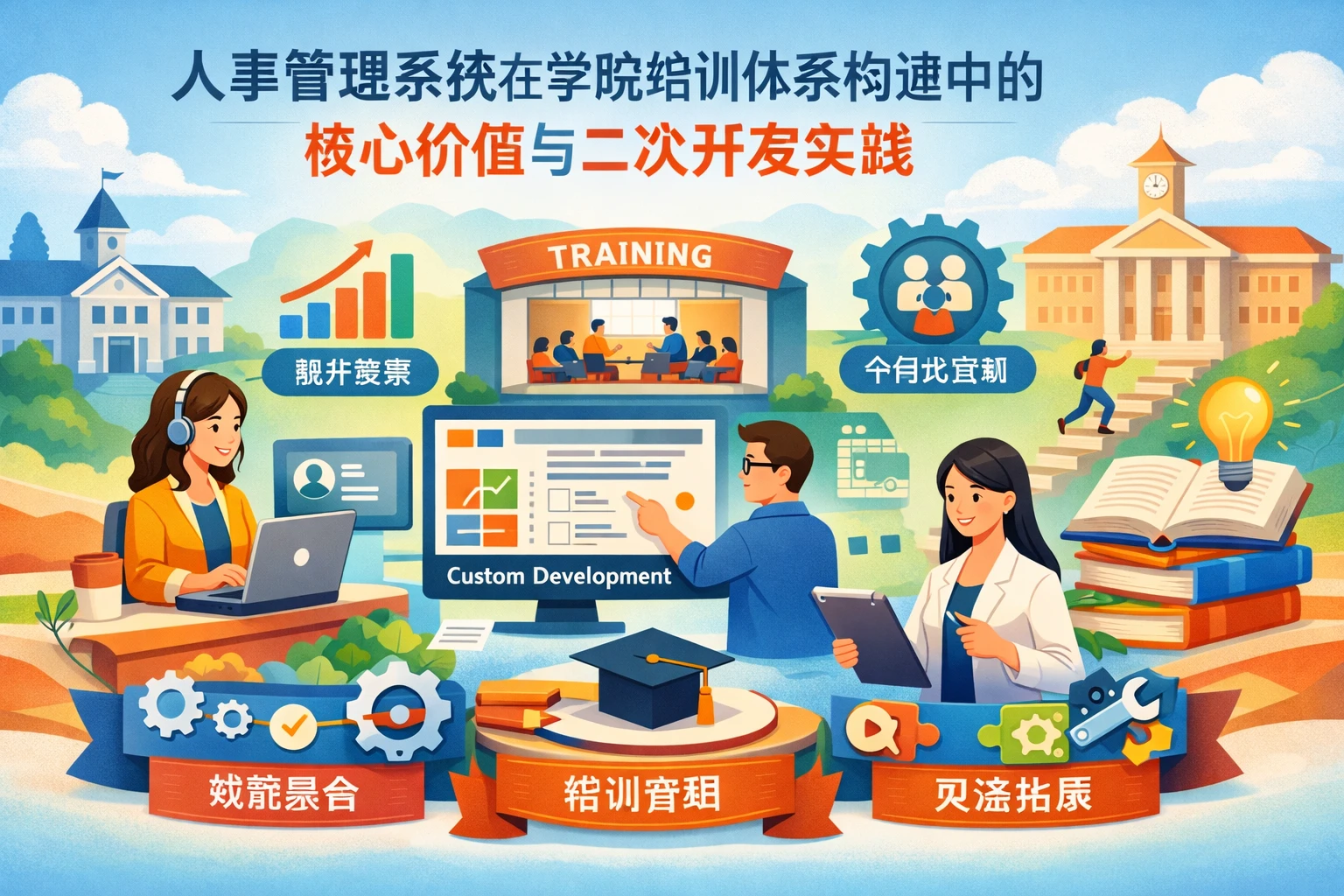 人事管理系统在学院培训体系构建中的核心价值与二次开发实践