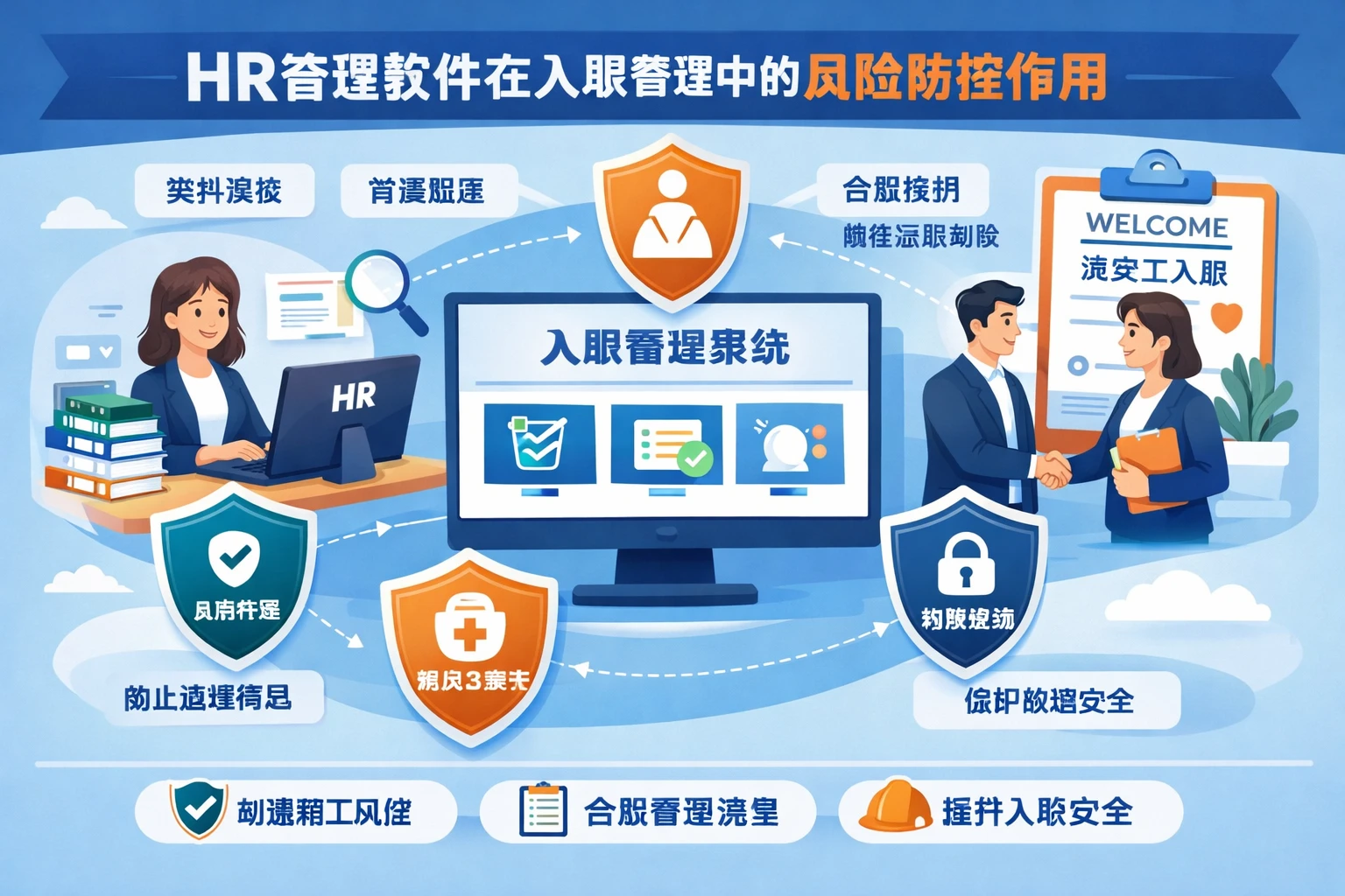 HR管理软件在入职管理中的风险防控作用