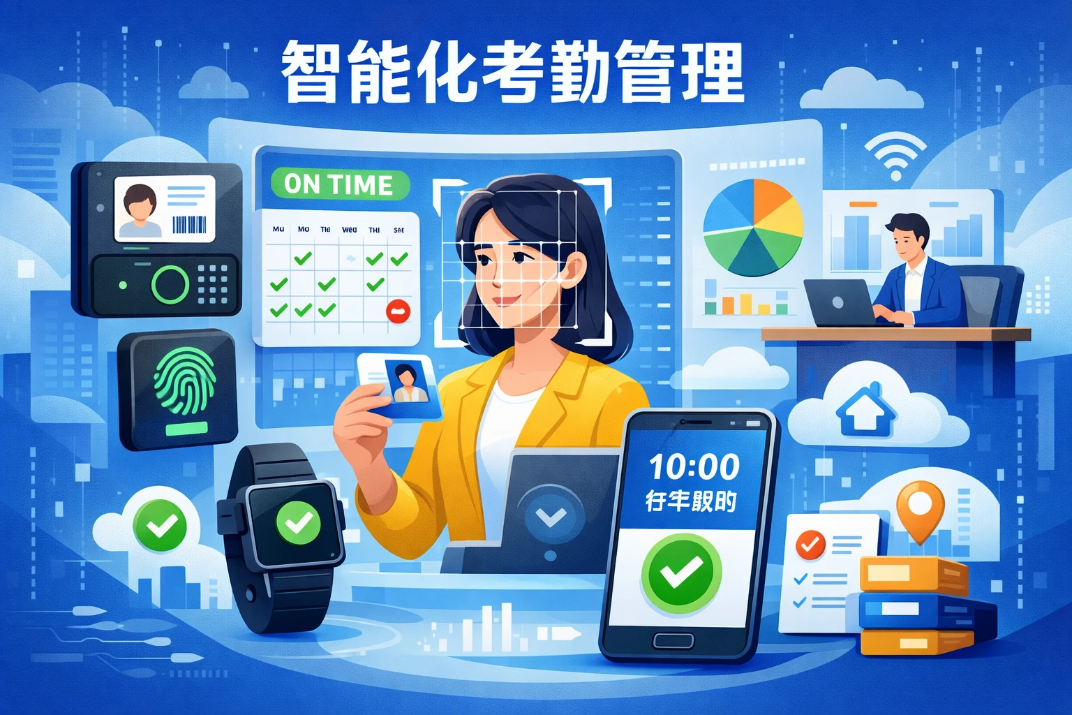 智能化考勤管理
