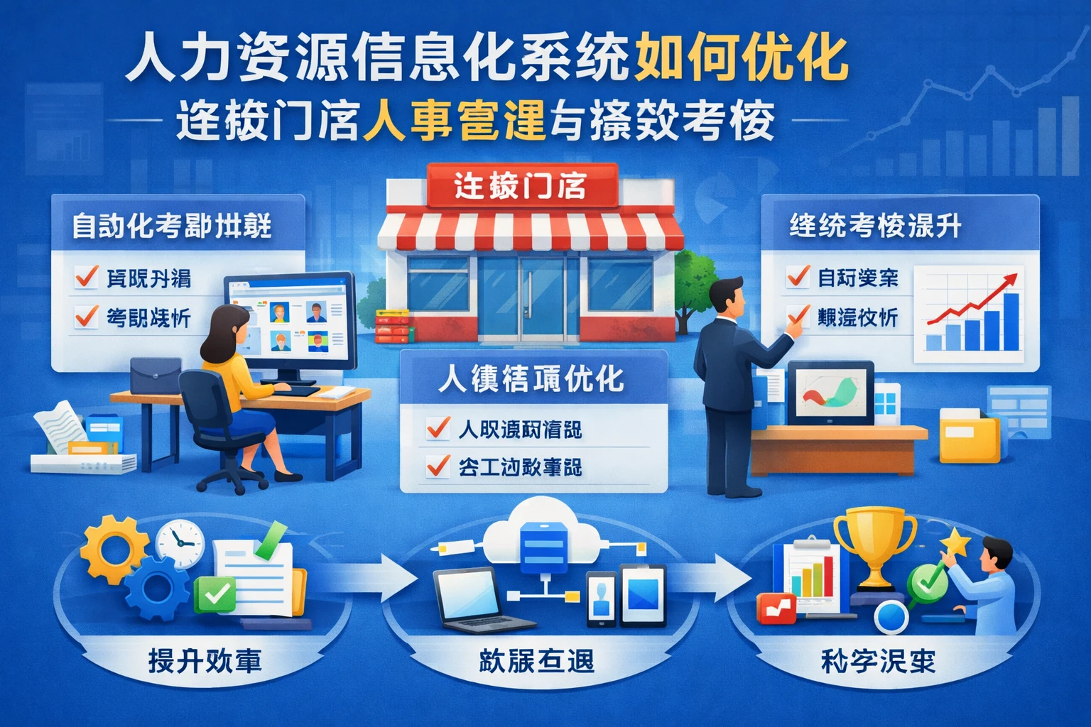 人力资源信息化系统如何优化连锁门店人事管理与绩效考核