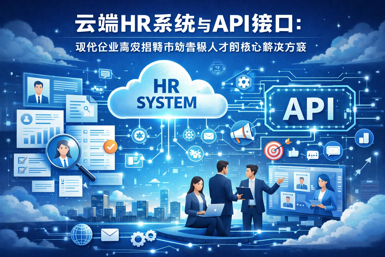云端HR系统与API接口：现代企业高效招聘市场营销人才的核心解决方案