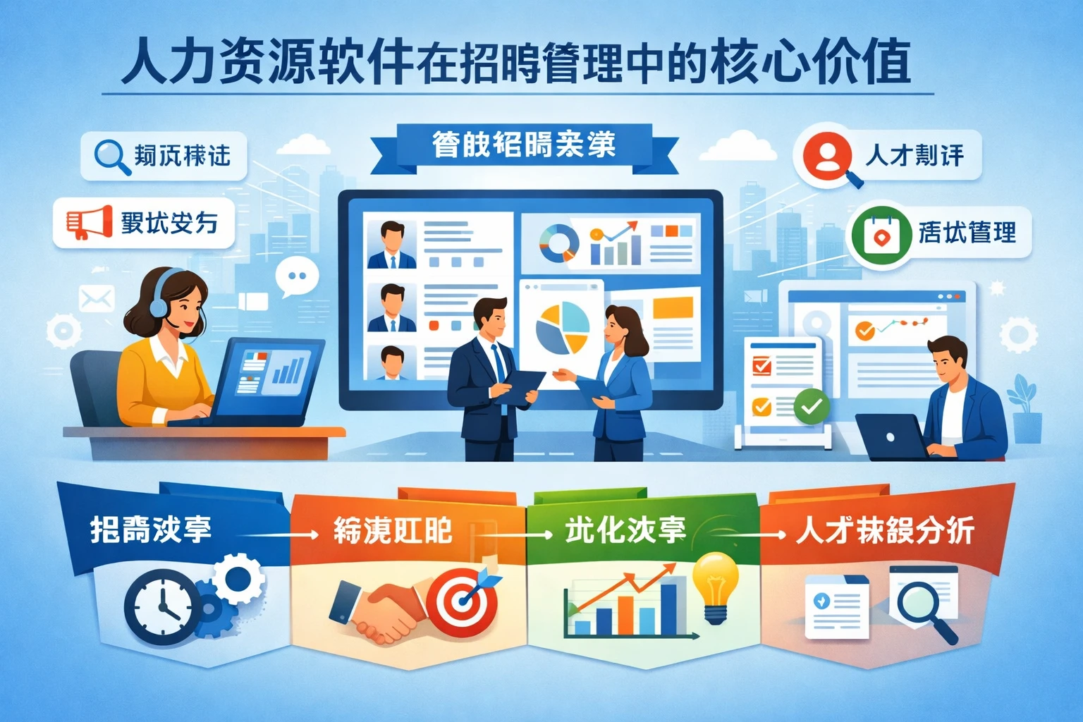 人力资源软件在招聘管理中的核心价值