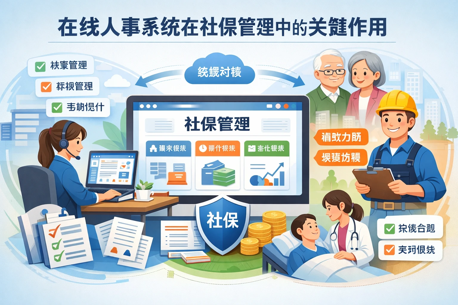 在线人事系统在社保管理中的关键作用