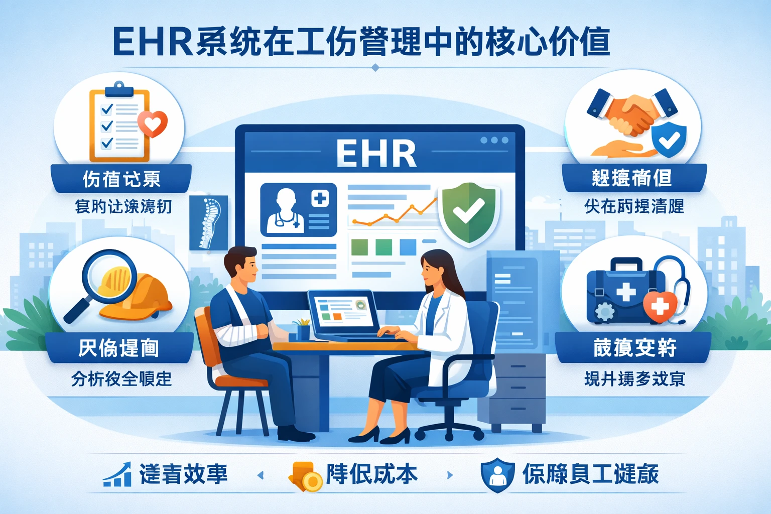 ehr系统在工伤管理中的核心价值
