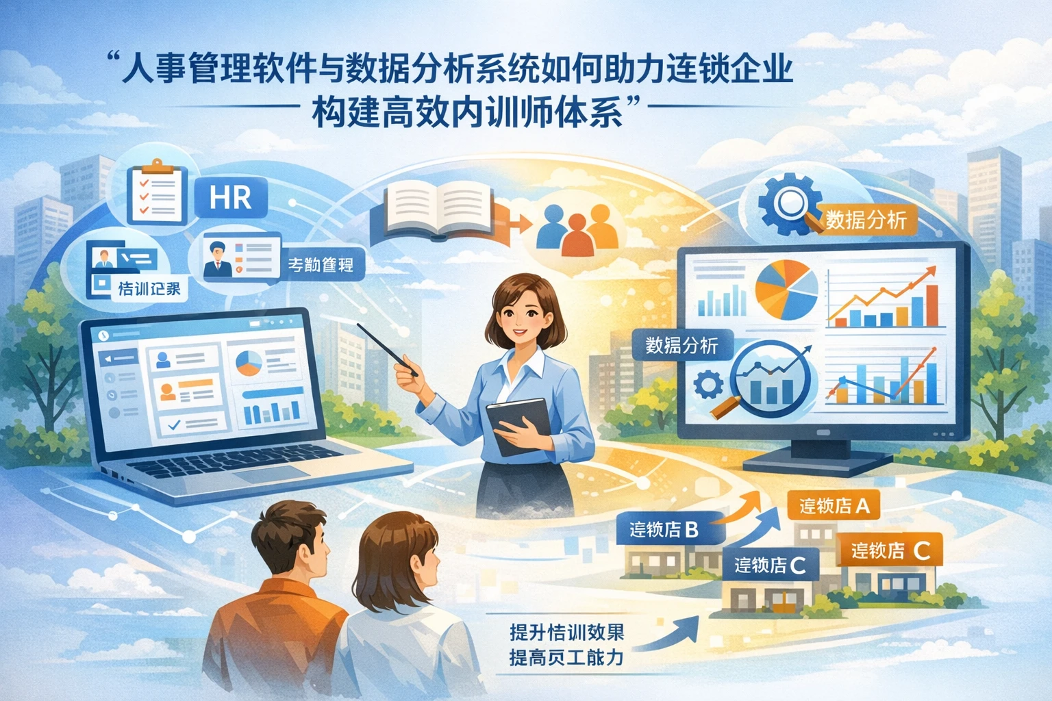 人事管理软件与数据分析系统如何助力连锁企业构建高效内训师体系