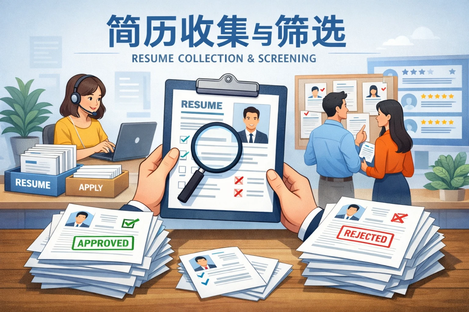 简历收集与筛选