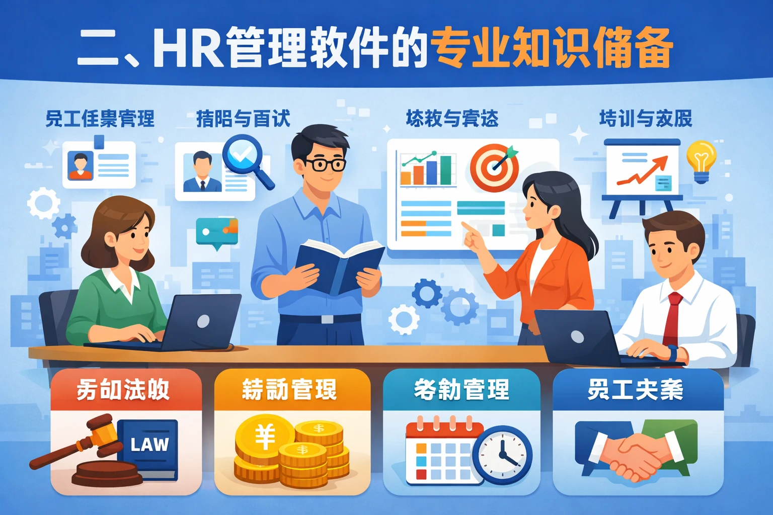 二、HR管理软件的专业知识储备