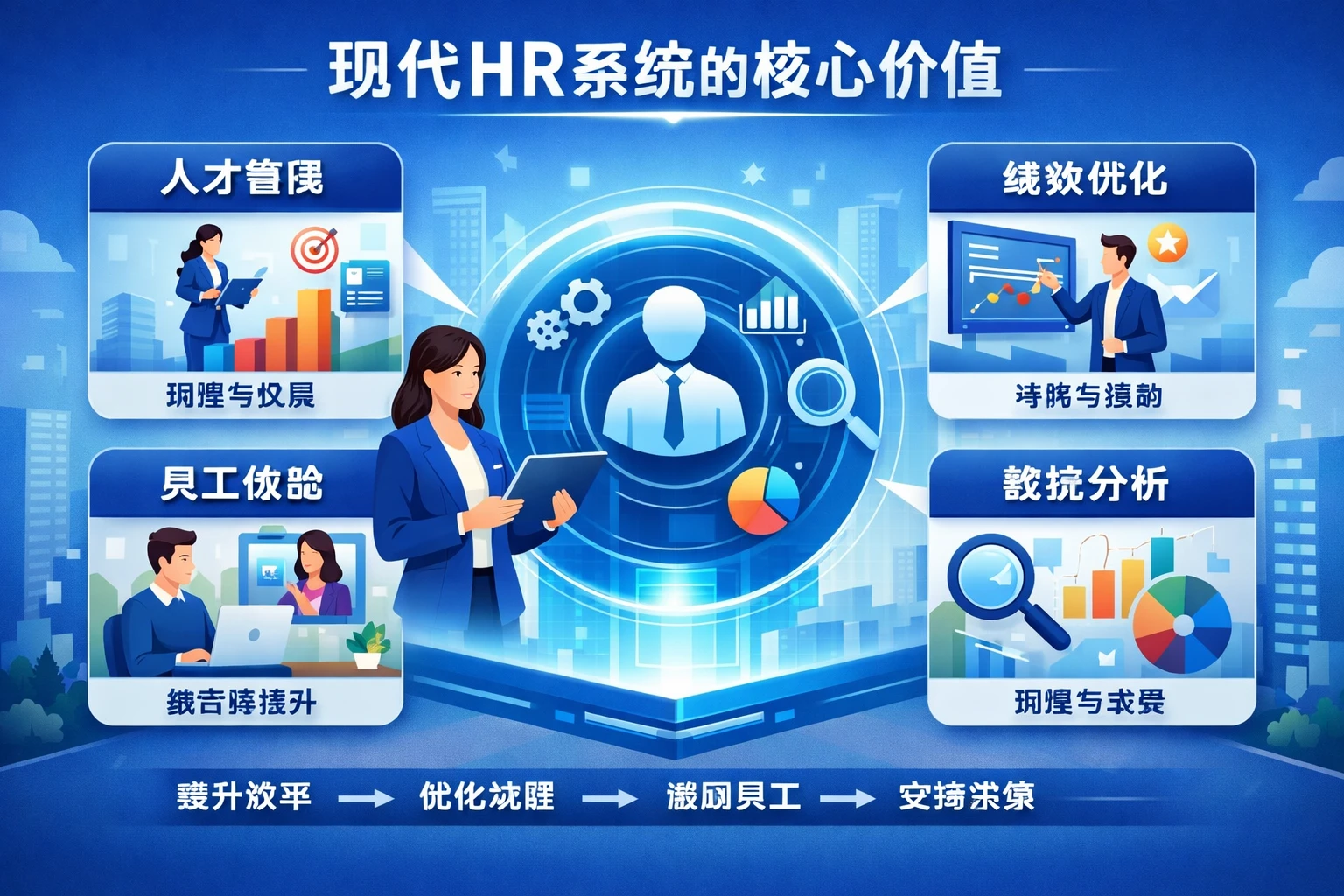 现代HR系统的核心价值