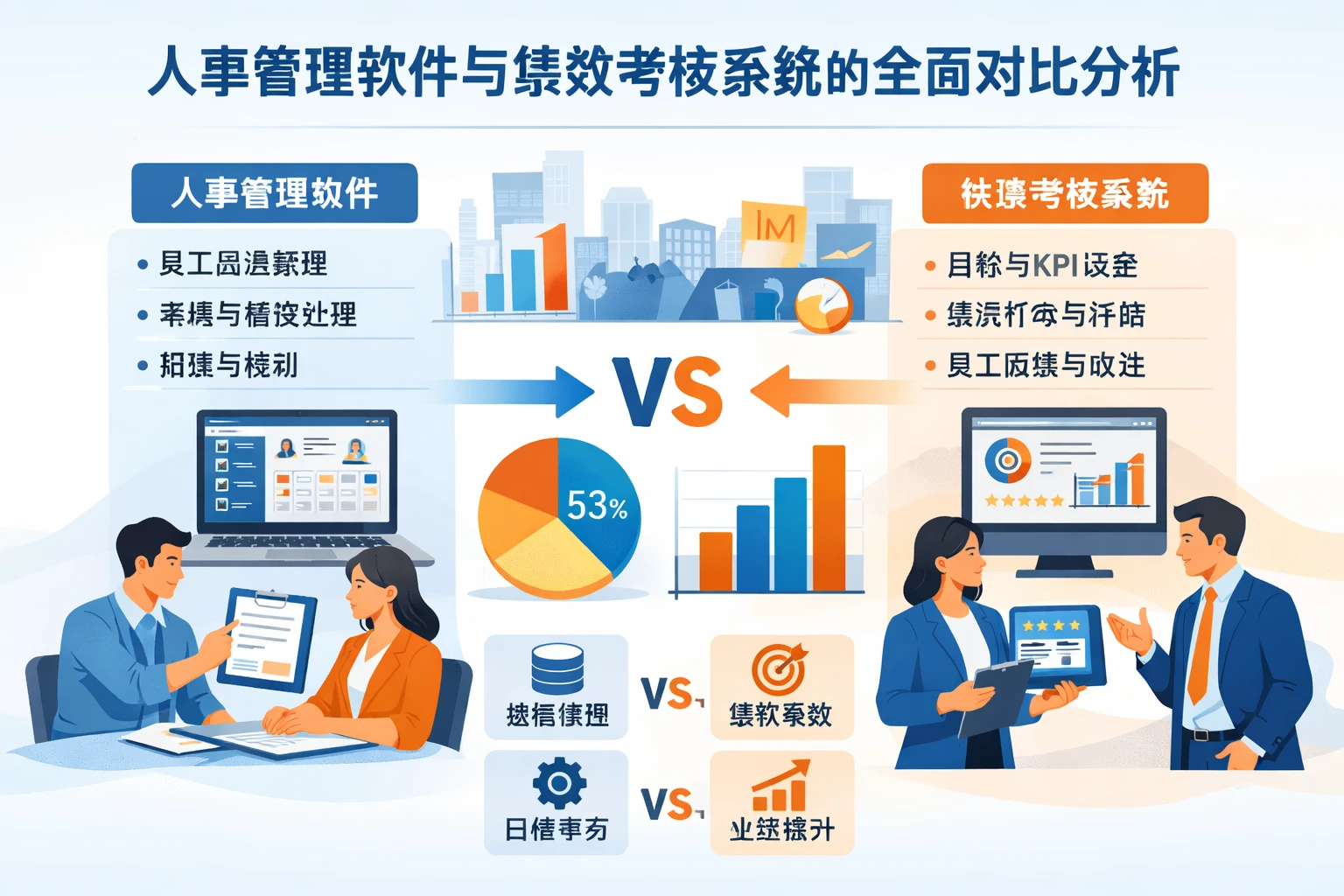 人事管理软件与绩效考核系统的全面对比分析