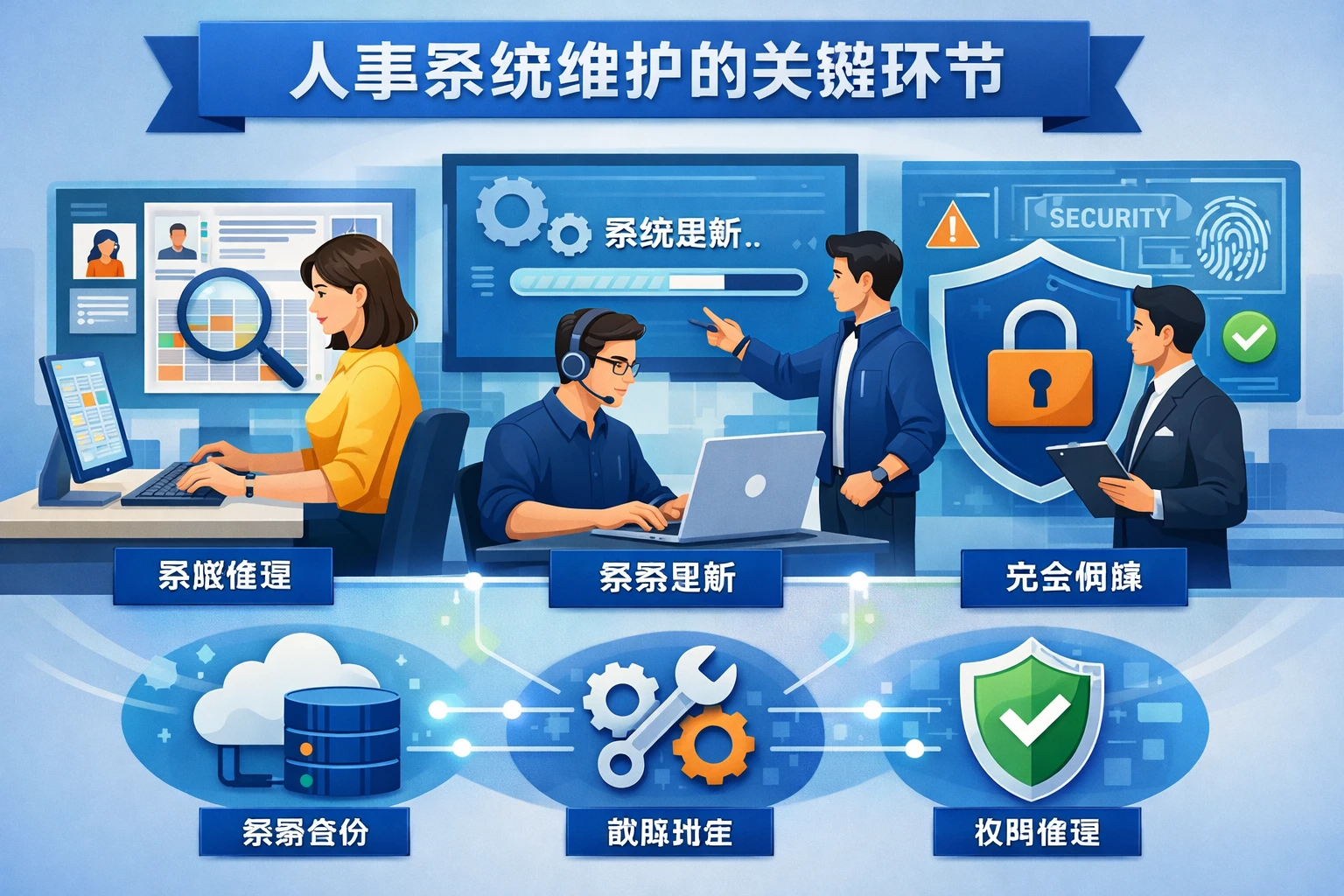 人事系统维护的关键环节