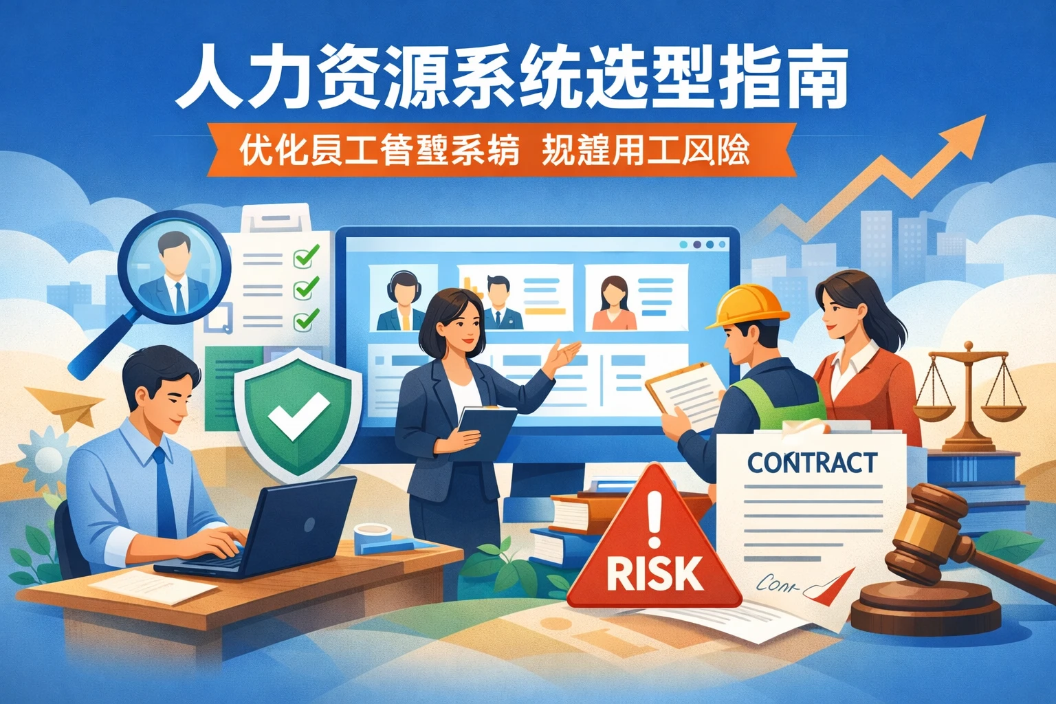 人力资源系统选型指南：优化员工管理系统规避用工风险