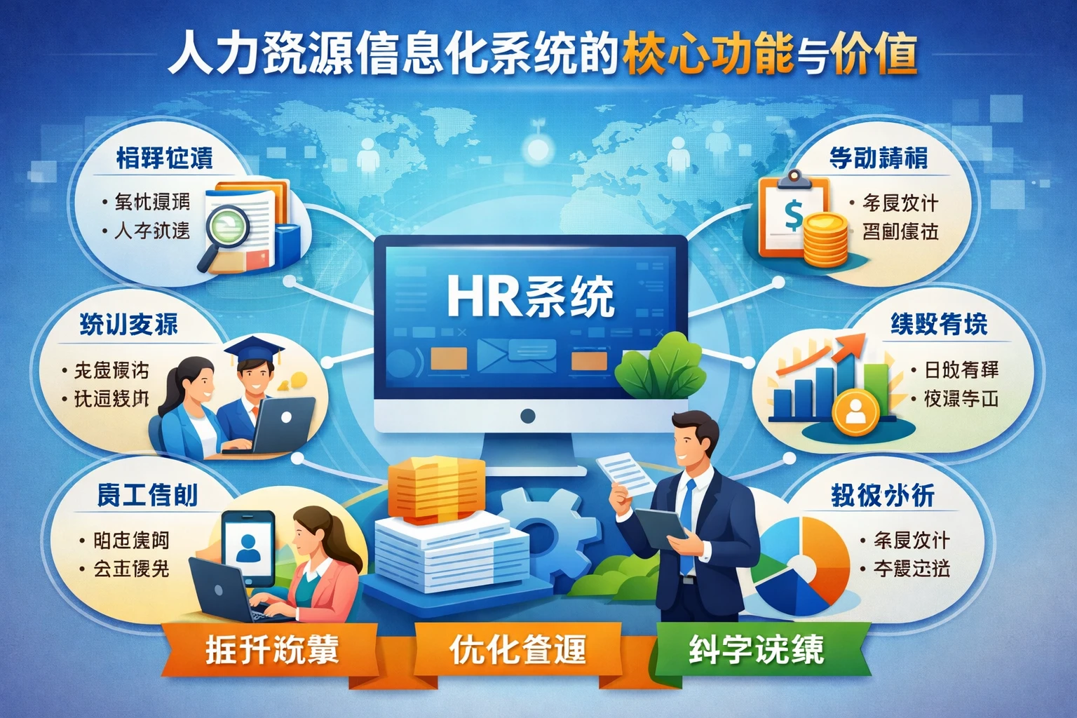 人力资源信息化系统的核心功能与价值