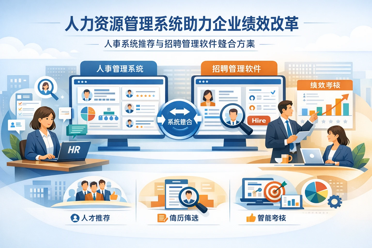 人力资源管理系统助力企业绩效改革：人事系统推荐与招聘管理软件整合方案