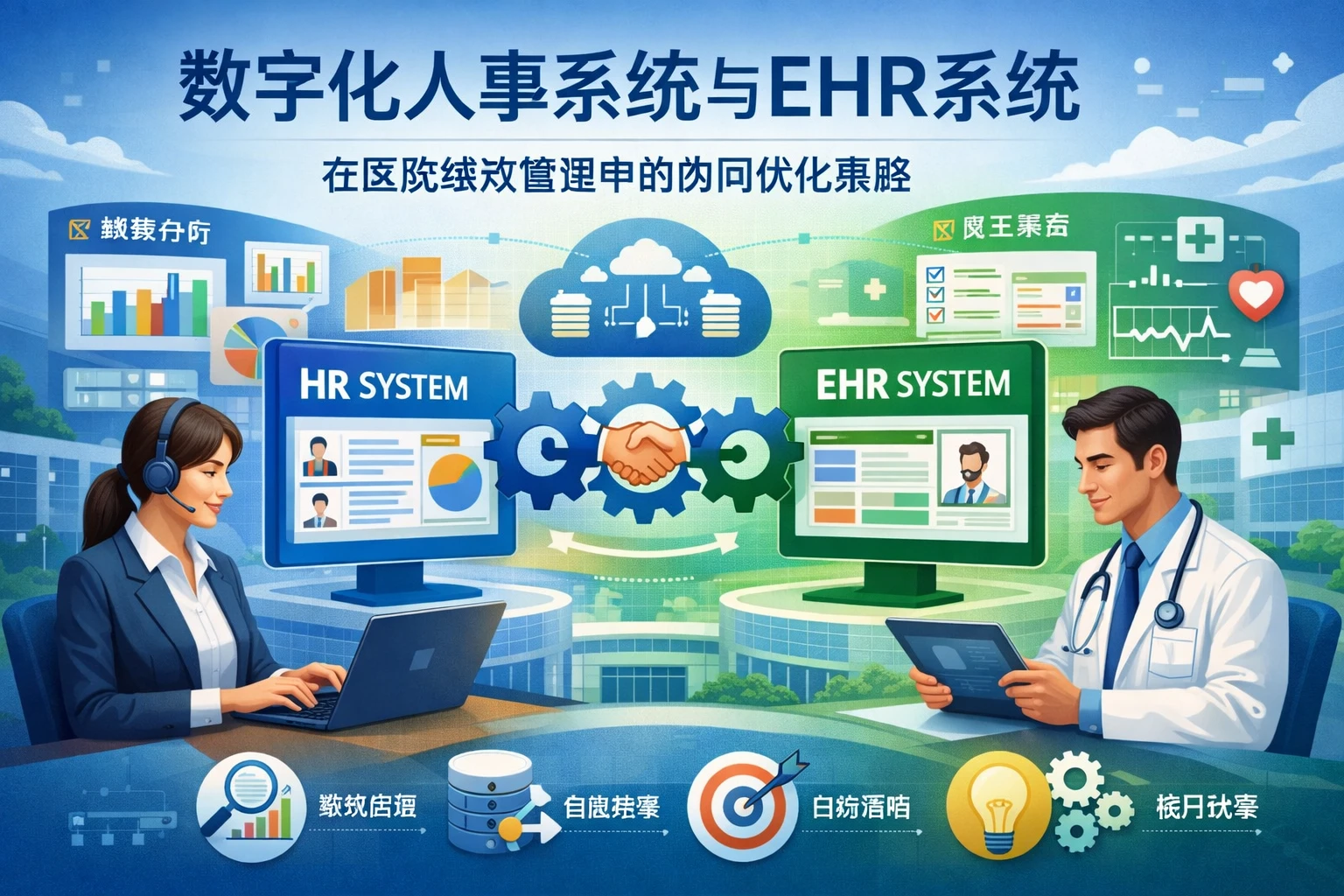 数字化人事系统与EHR系统在医院绩效管理中的协同优化策略