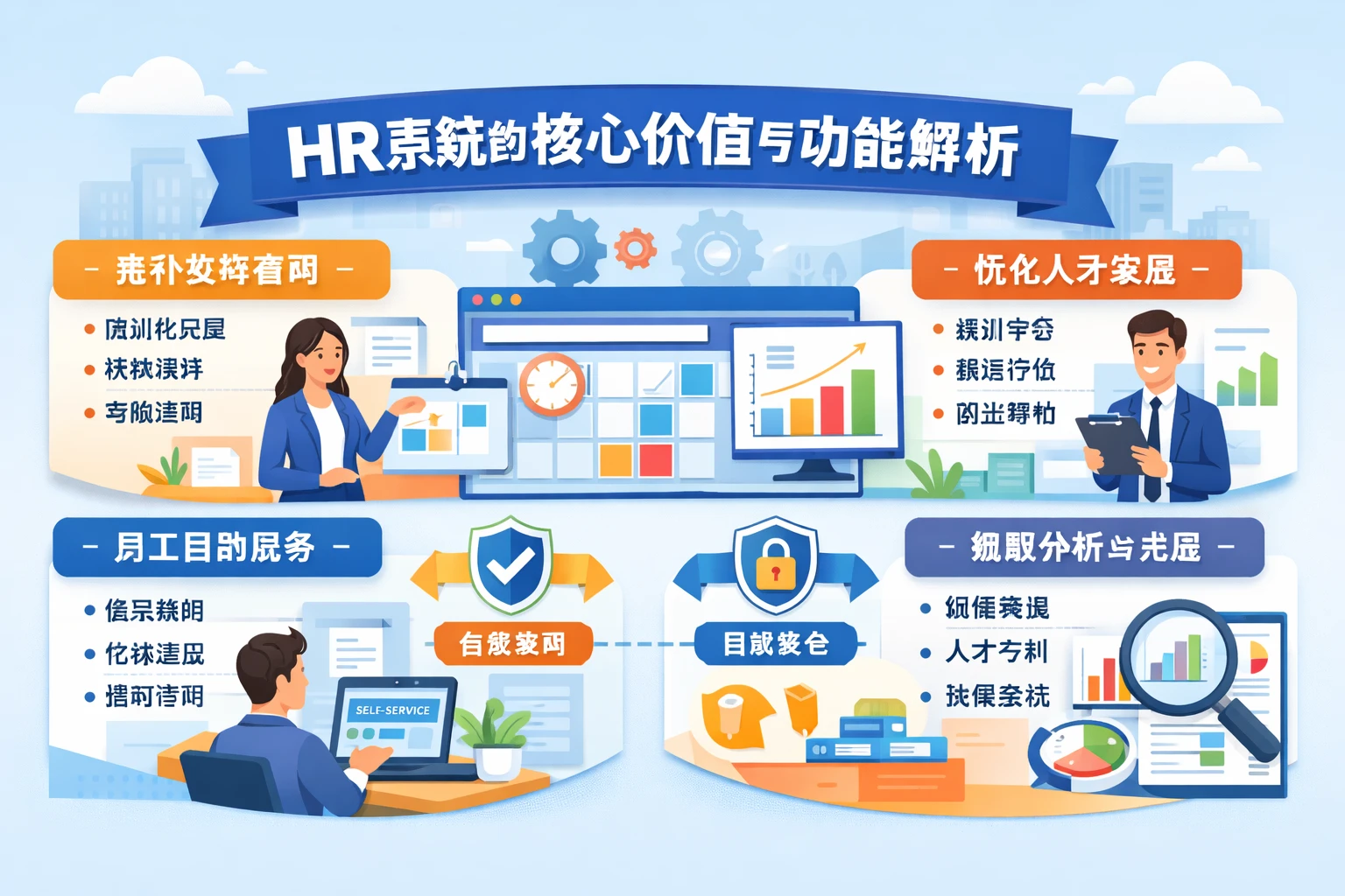 HR系统的核心价值与功能解析
