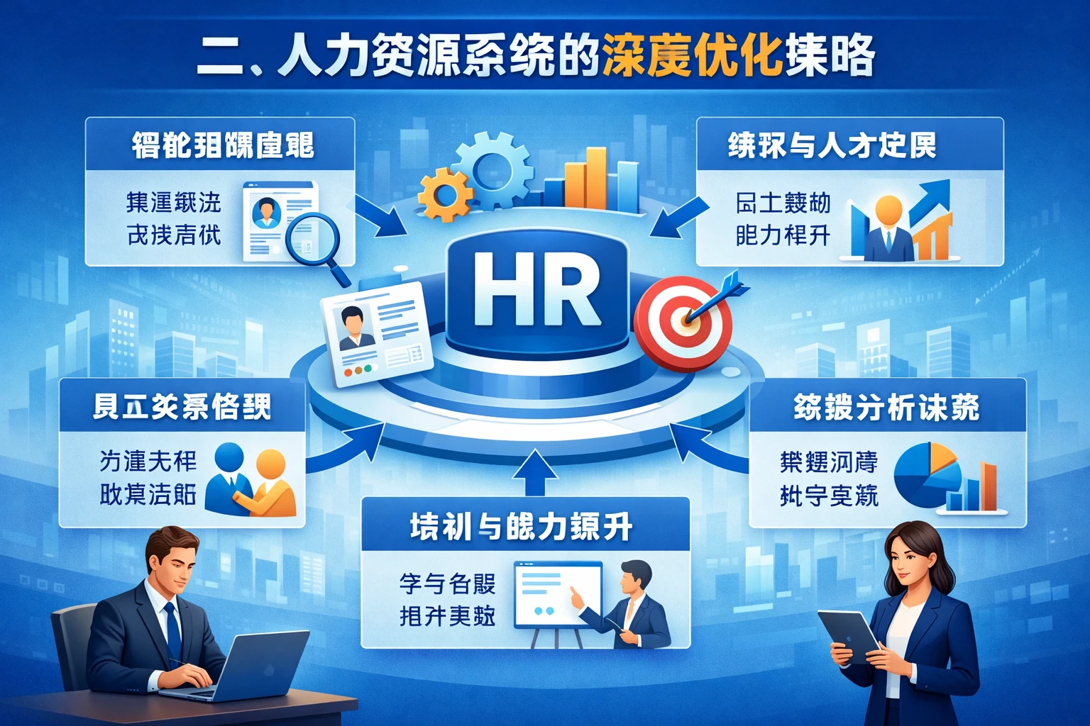 二、人力资源系统的深度优化策略