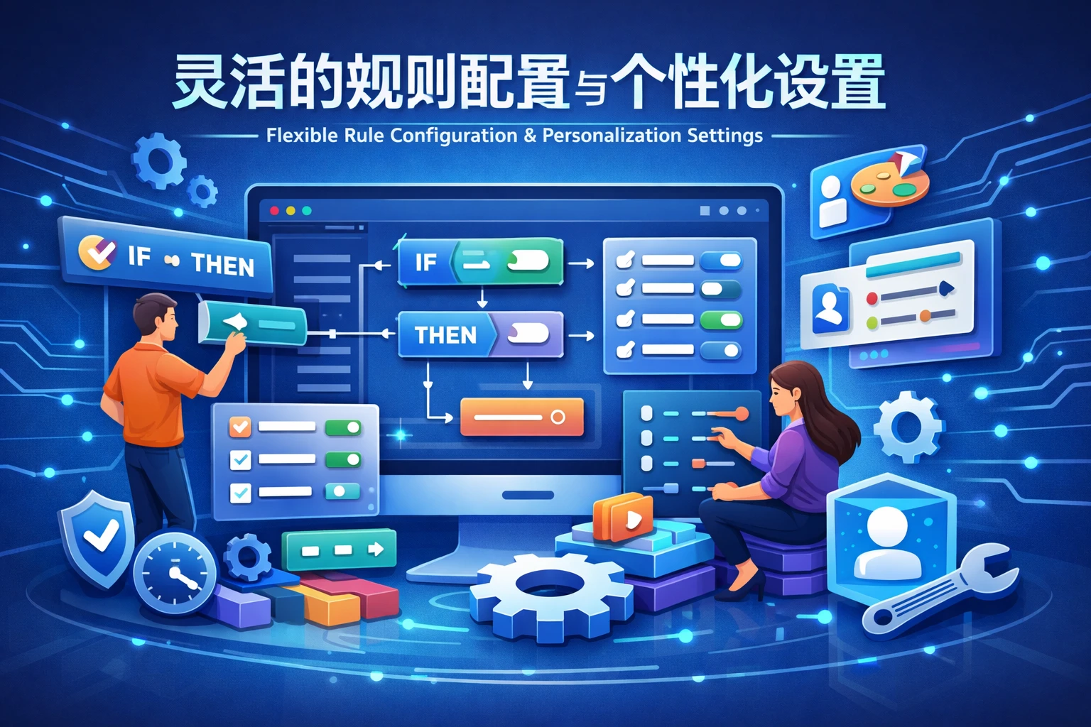灵活的规则配置与个性化设置