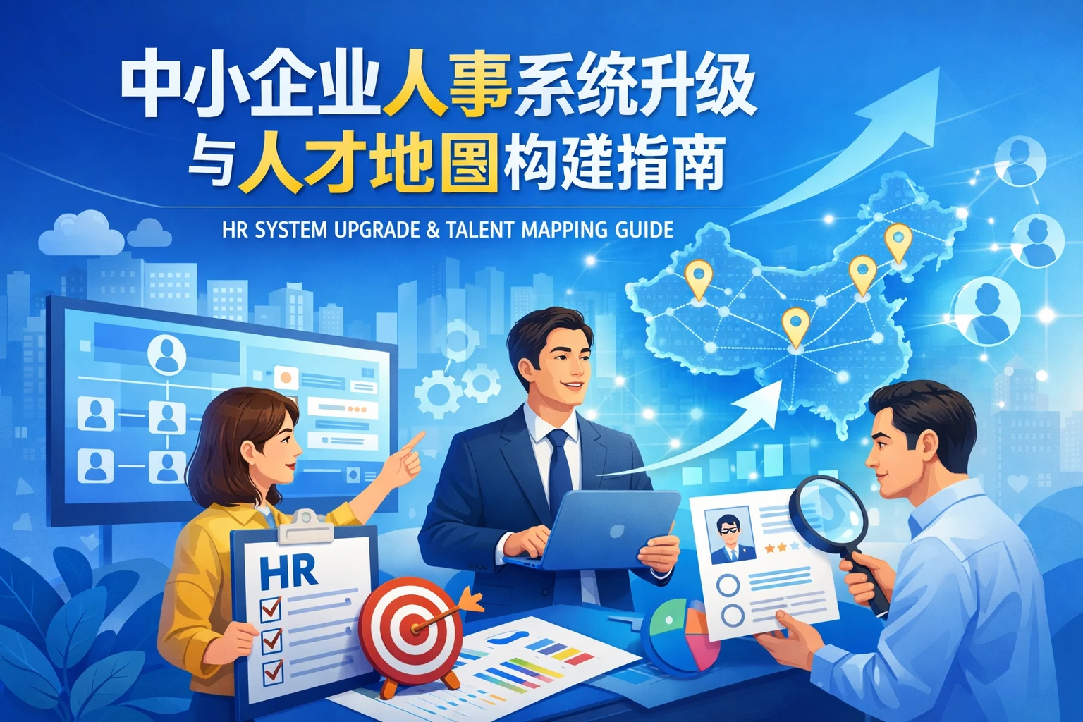 中小企业人事系统升级与人才地图构建指南