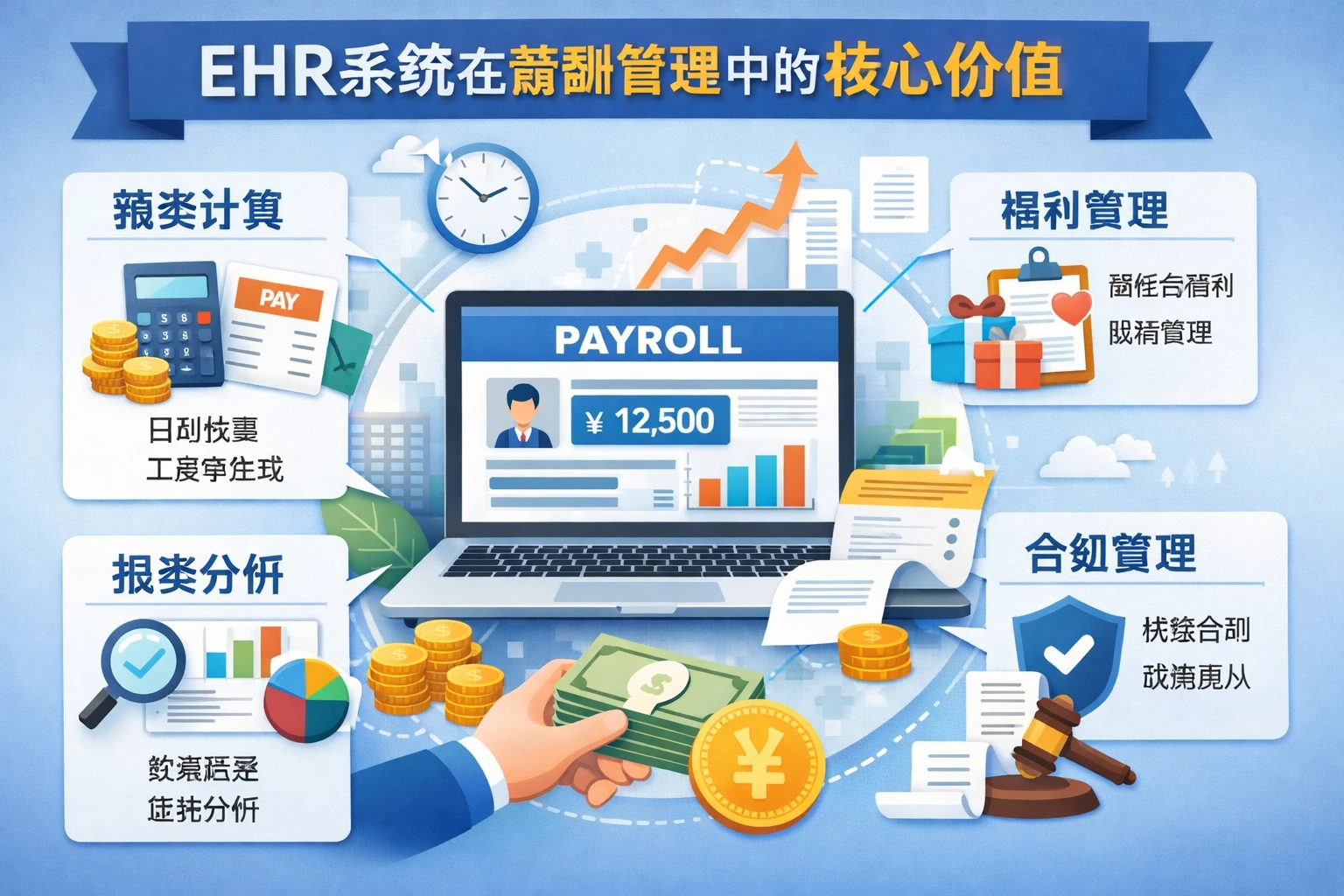 ehr系统在薪酬管理中的核心价值