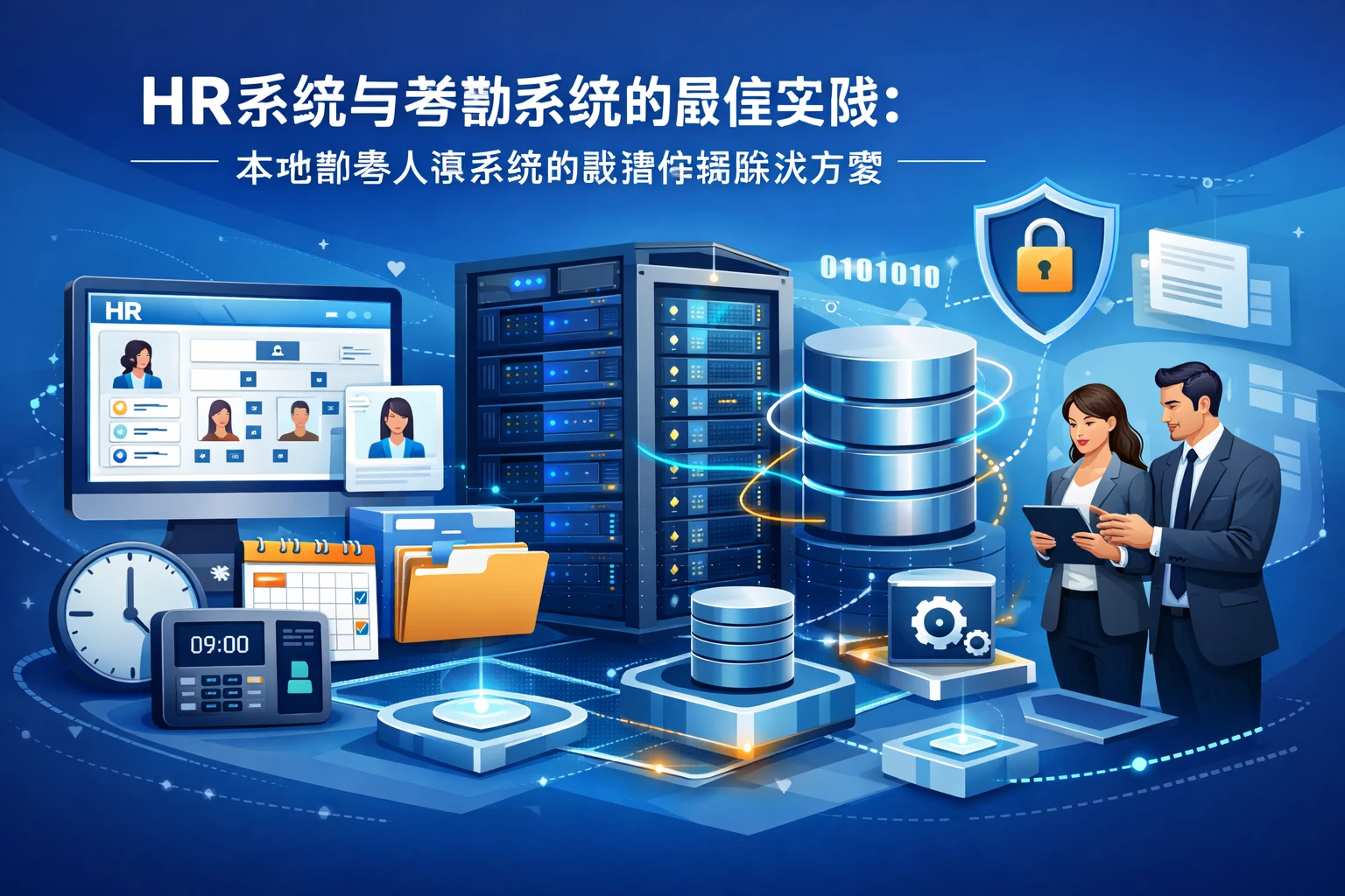 HR系统与考勤系统的最佳实践：本地部署人事系统的数据存储解决方案